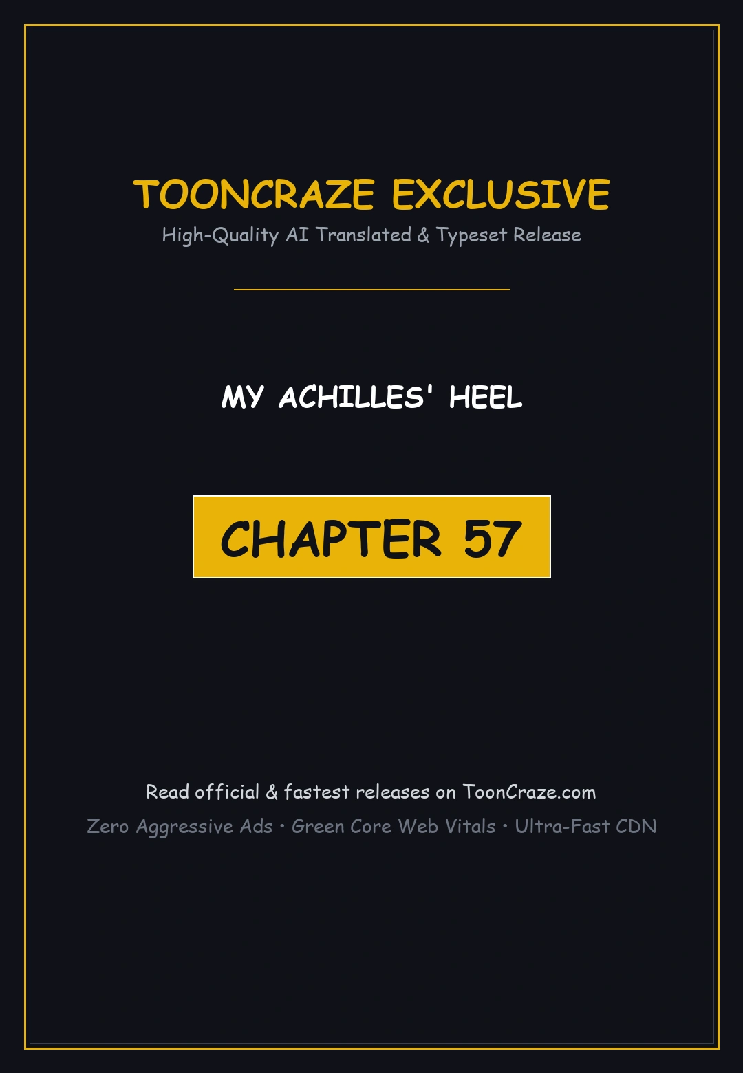 My Achilles Heel Chapter 57 - Page 1