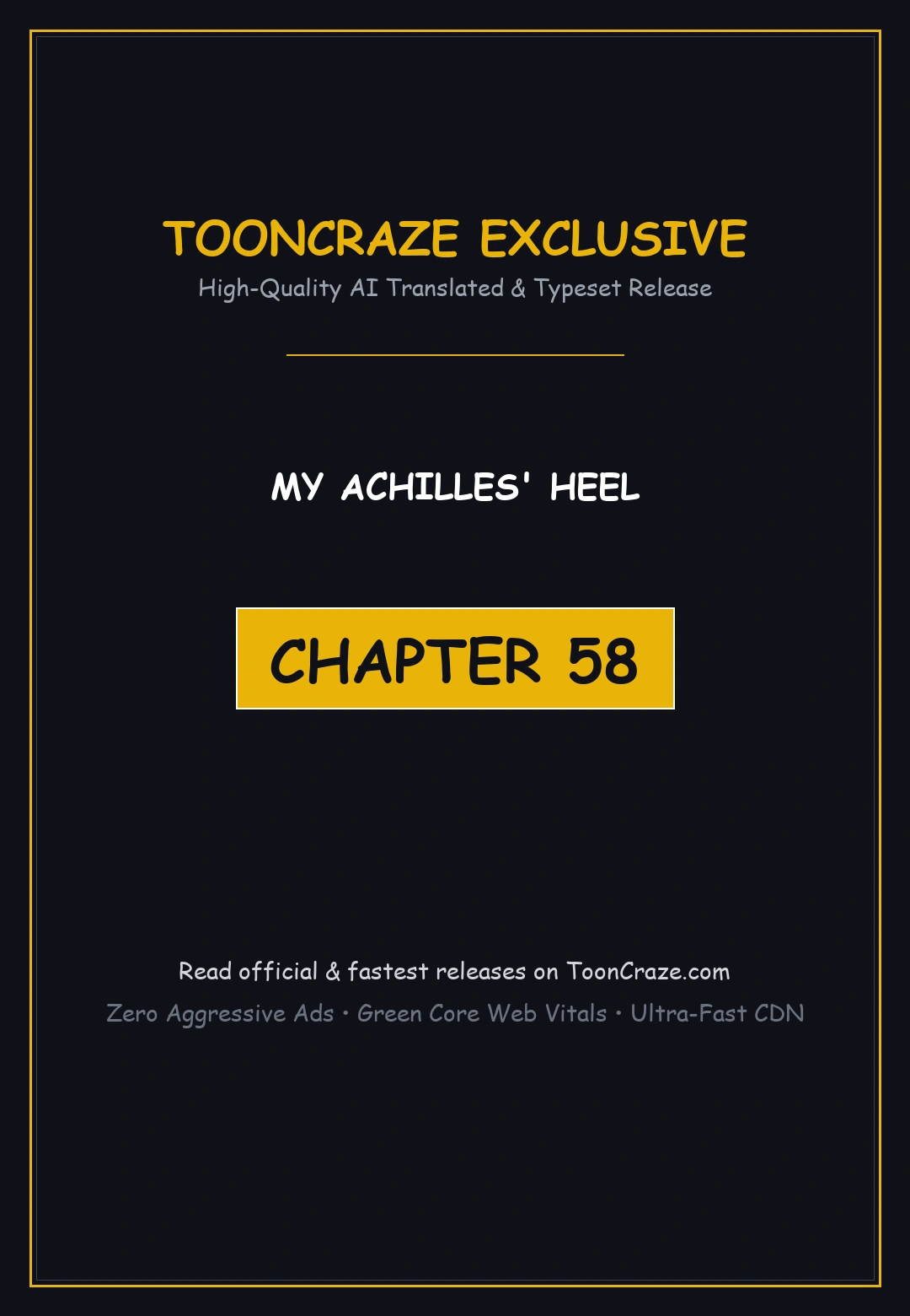 My Achilles Heel Chapter 58 - Page 1