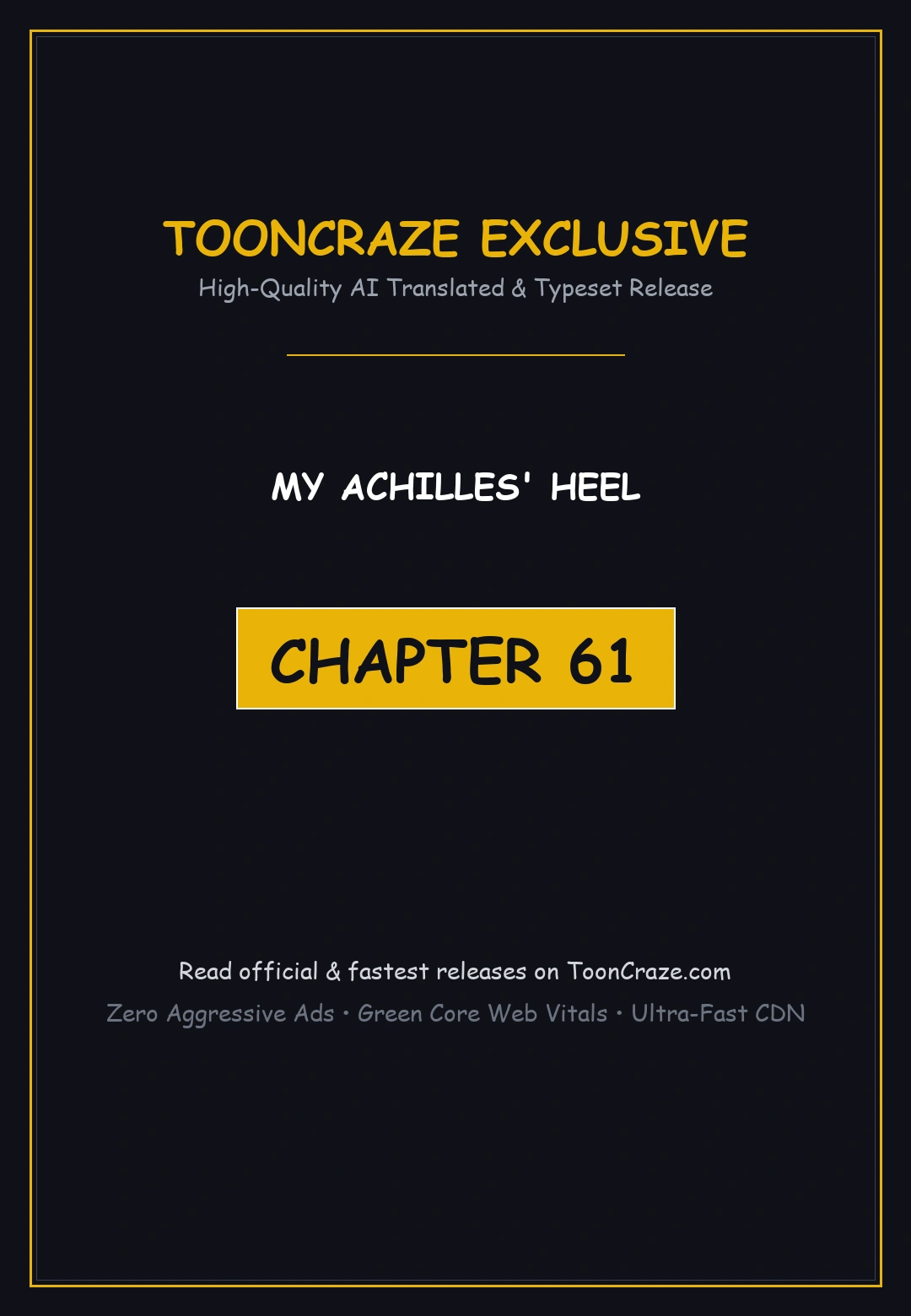 My Achilles Heel Chapter 61 - Page 1