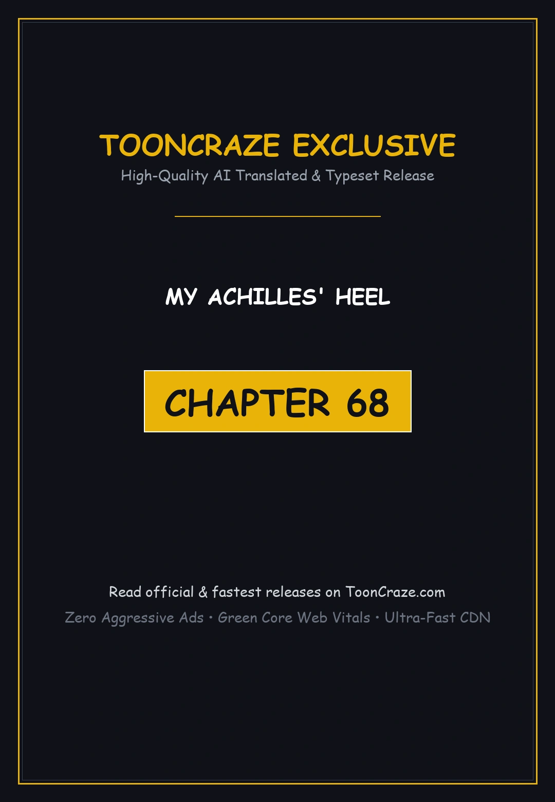 My Achilles Heel Chapter 68 - Page 1
