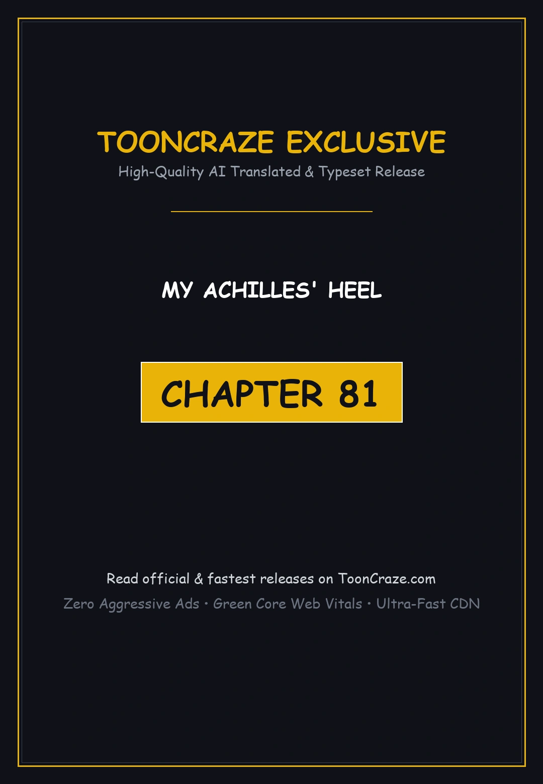 My Achilles Heel Chapter 81 - Page 1