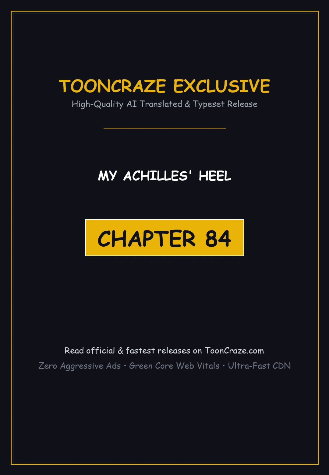 My Achilles Heel Chapter 84 - Page 1
