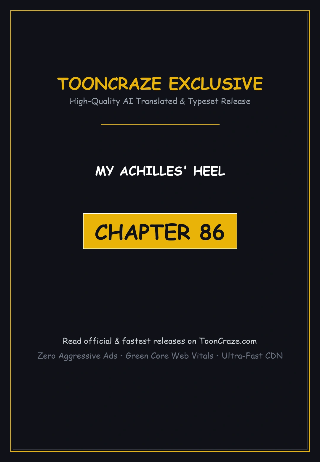 My Achilles Heel Chapter 86 - Page 1