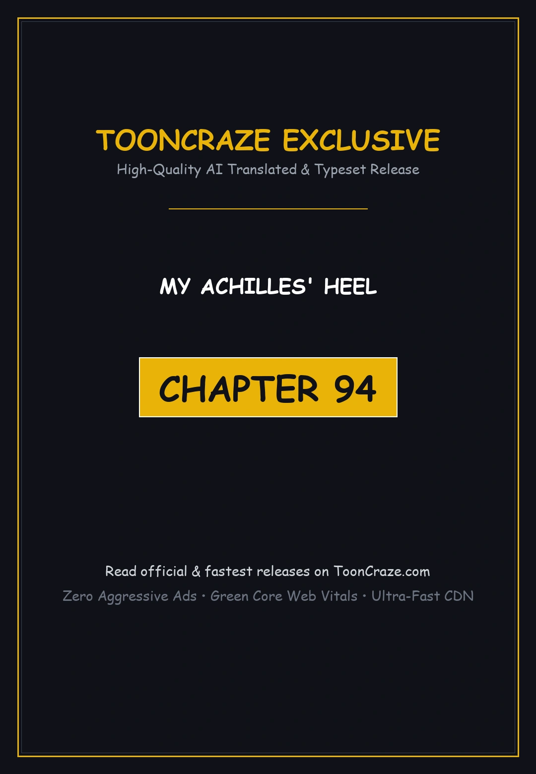 My Achilles Heel Chapter 94 - Page 1