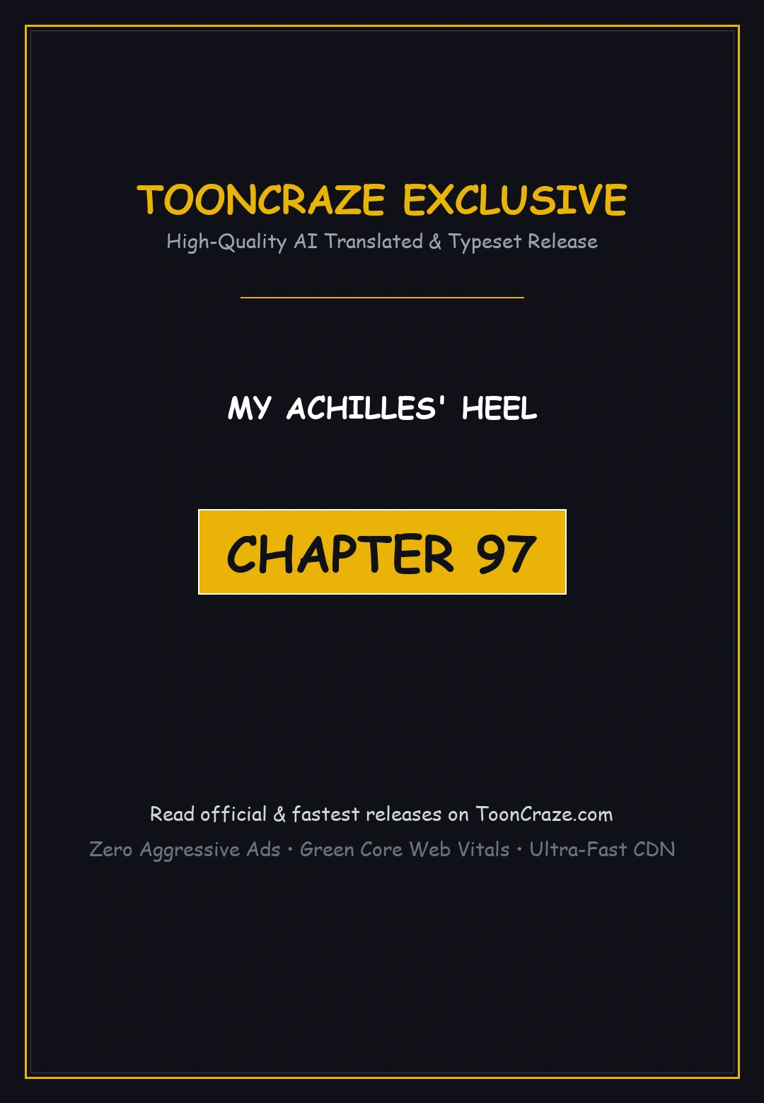 My Achilles Heel Chapter 97 - Page 1