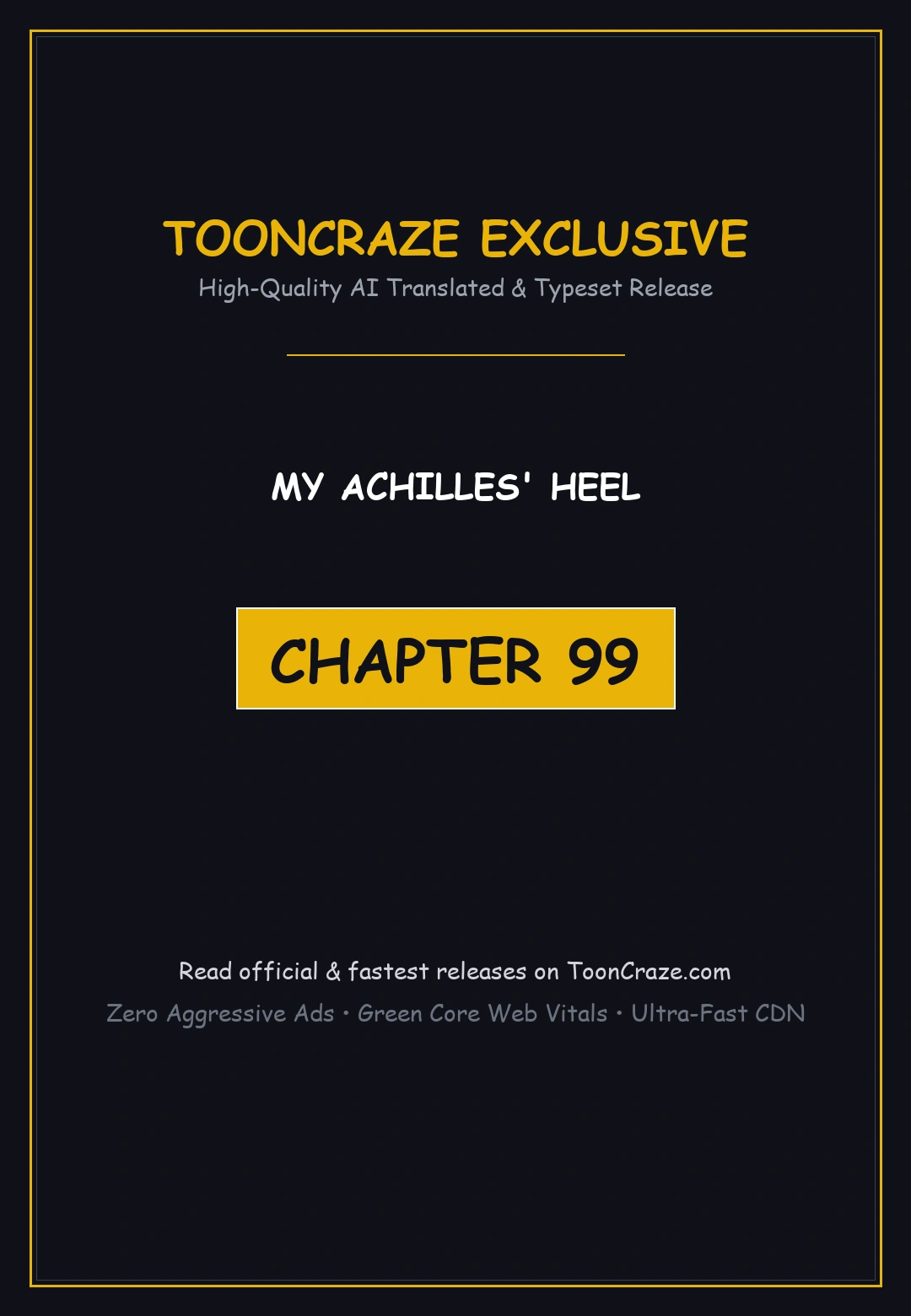 My Achilles Heel Chapter 99 - Page 1