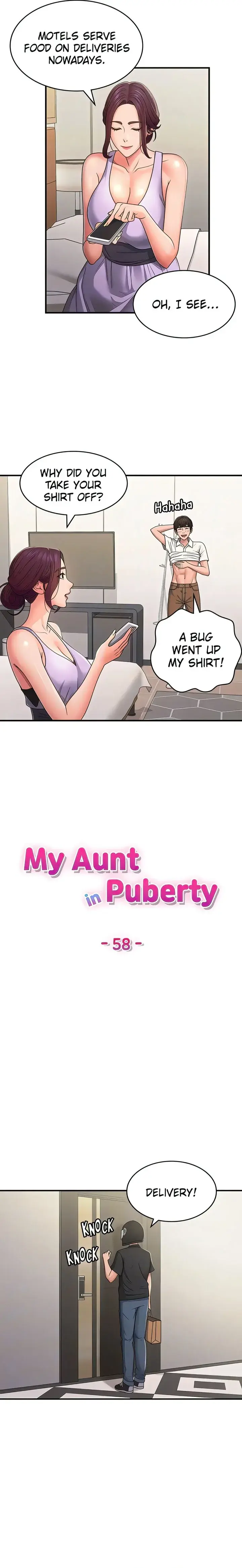 My Aunt In Puberty Chapter 58 - Page 7