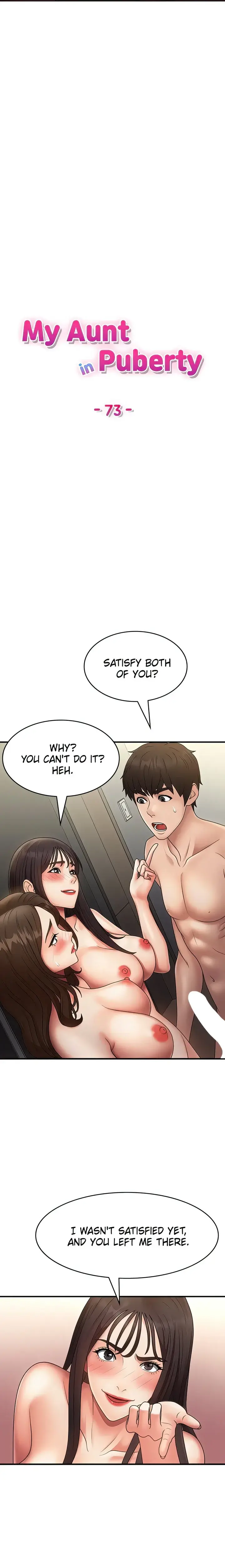 My Aunt In Puberty Chapter 73 - Page 2