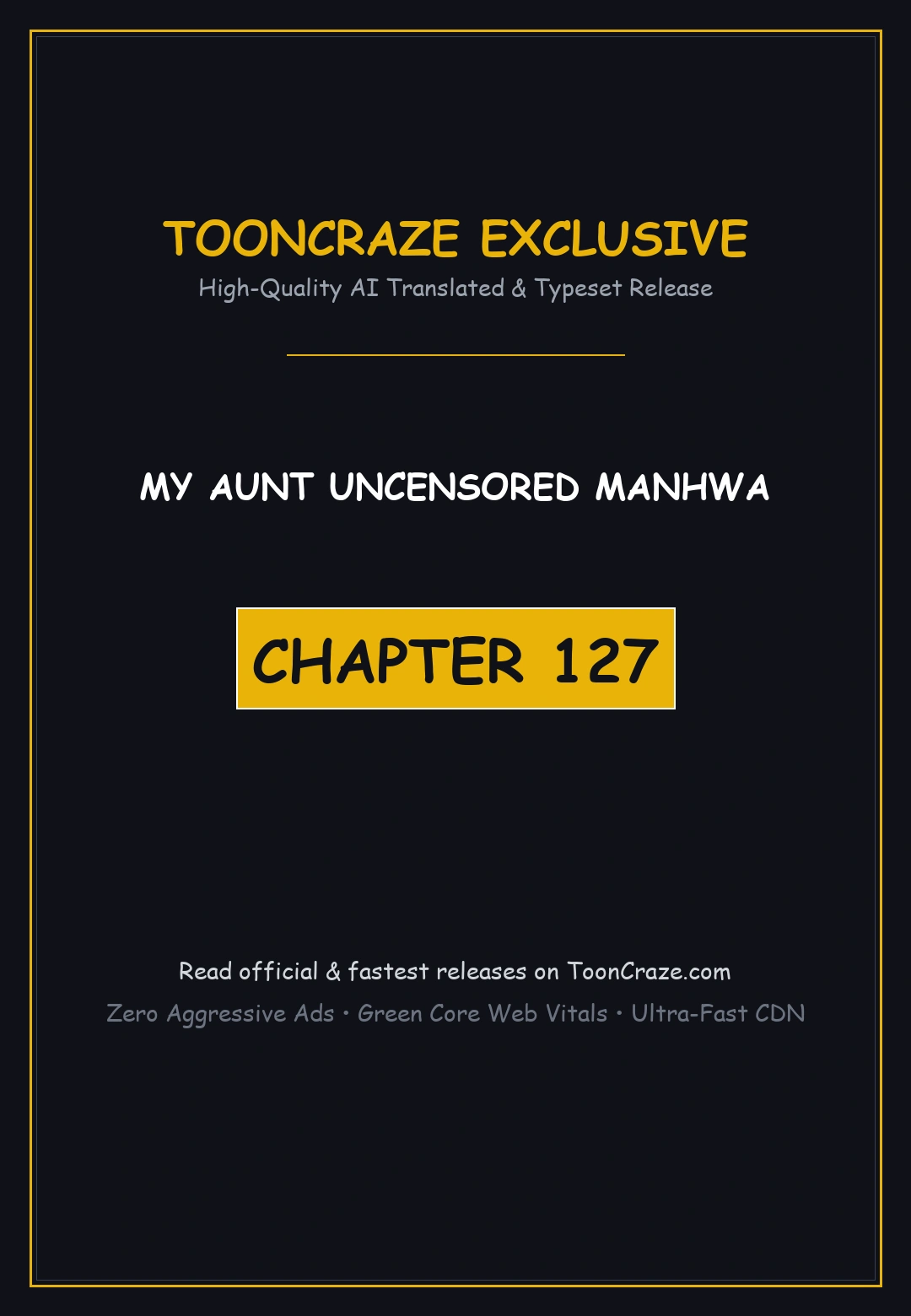 My Aunt Uncensored Manhwa Chapter 127 - Page 1