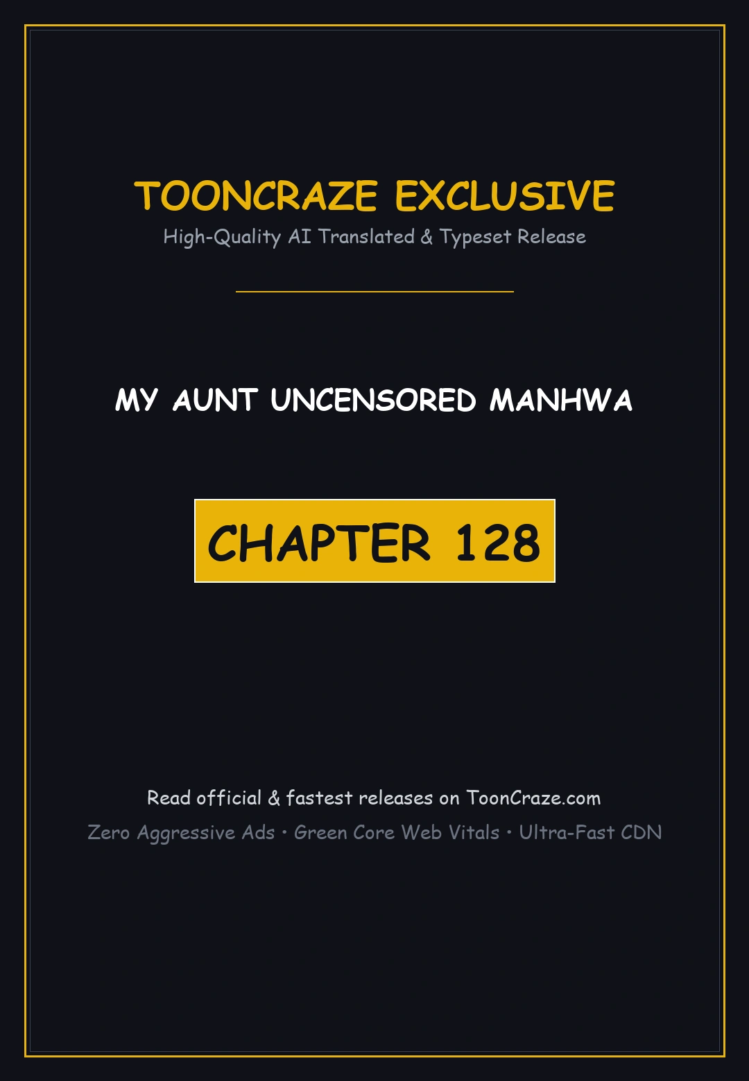 My Aunt Uncensored Manhwa Chapter 128 - Page 1