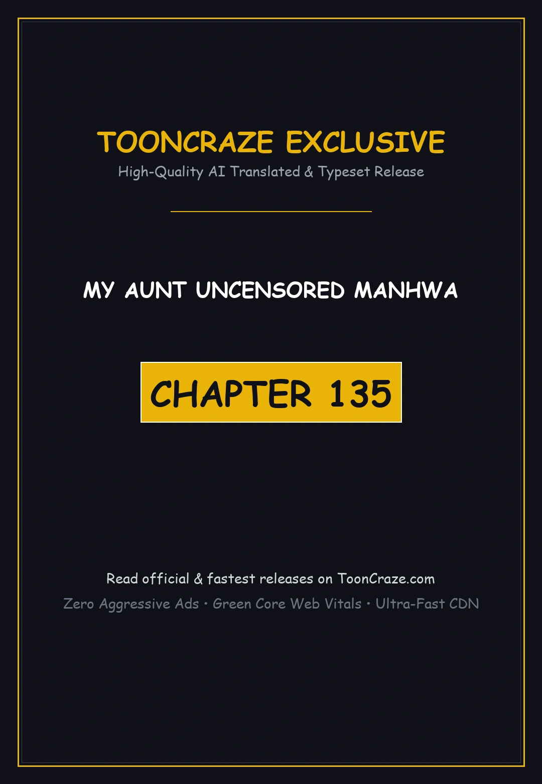 My Aunt Uncensored Manhwa Chapter 135 - Page 1