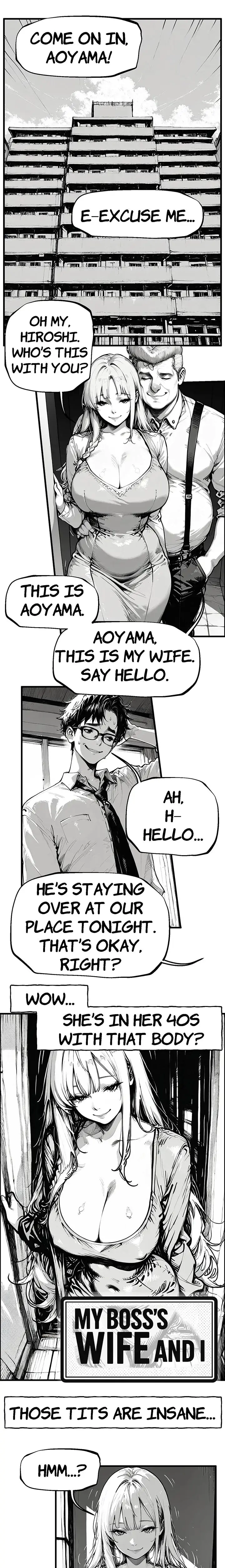 My Bosss Wife And I Chapter 1 - Page 1