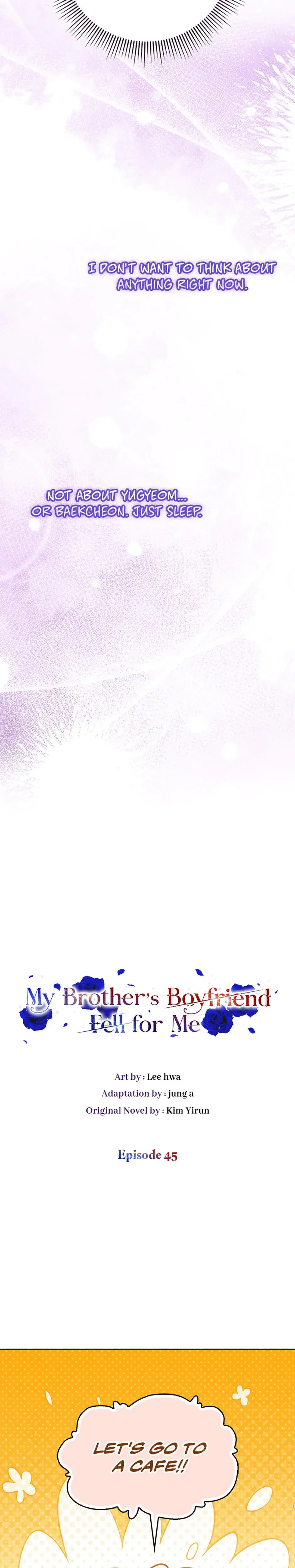 My Brothers Boyfriend Fell For Me Chapter 45 - Page 28