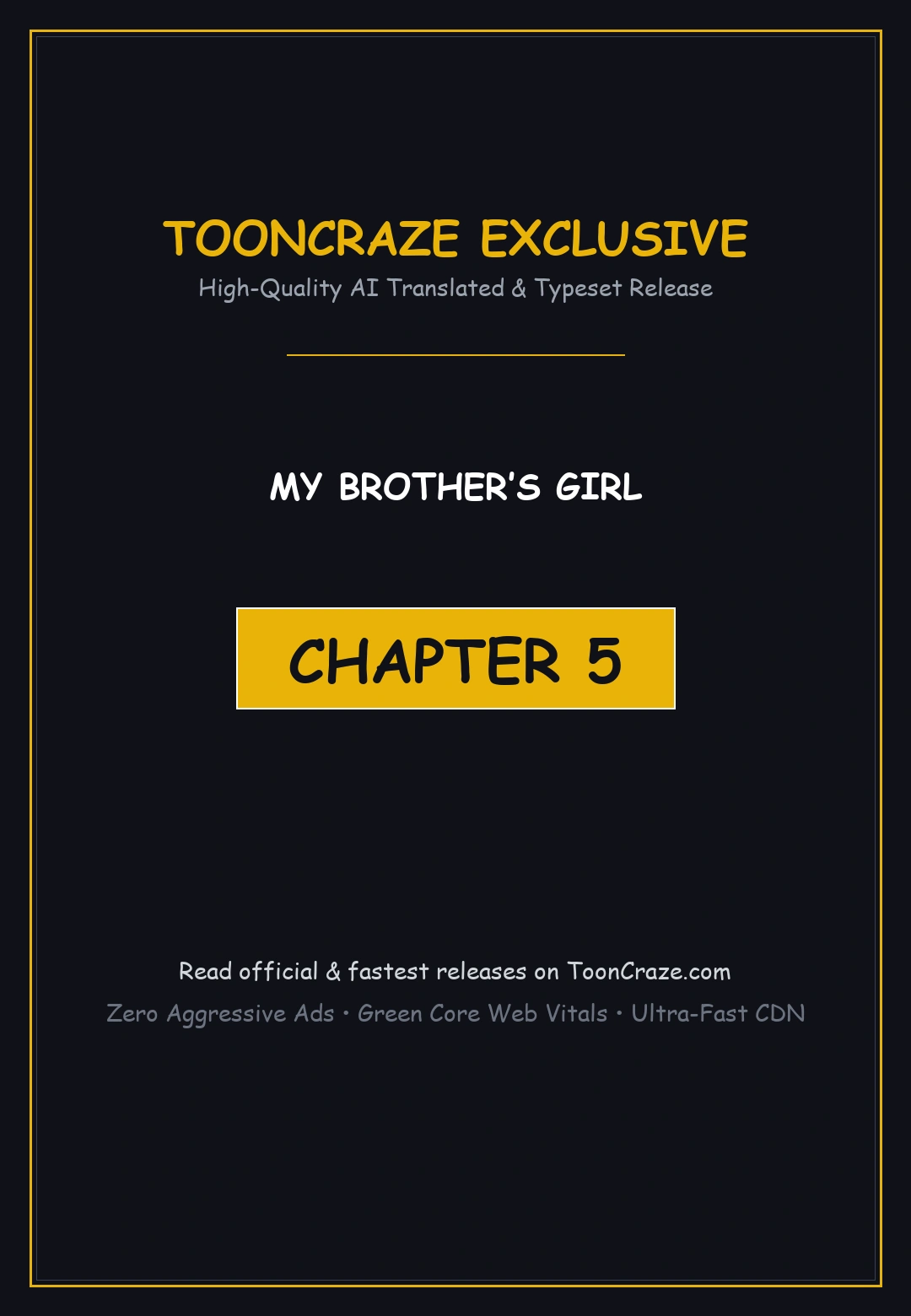 My Brothers Girl Chapter 5 - Page 1