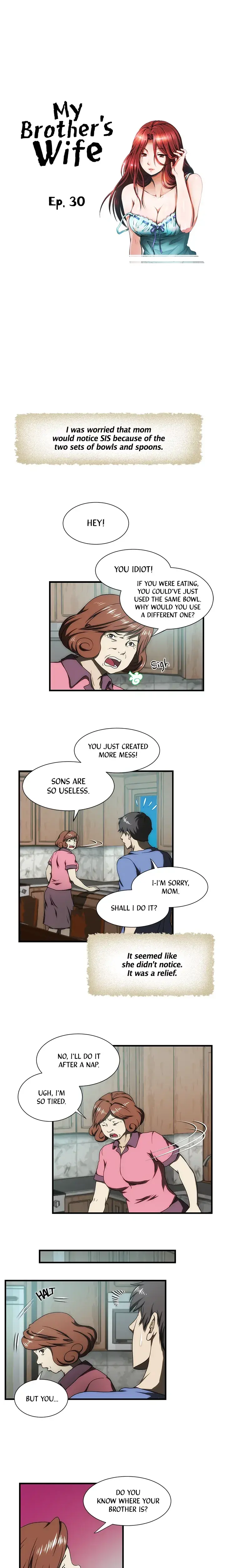 My Brothers Wife Chapter 30 - Page 1