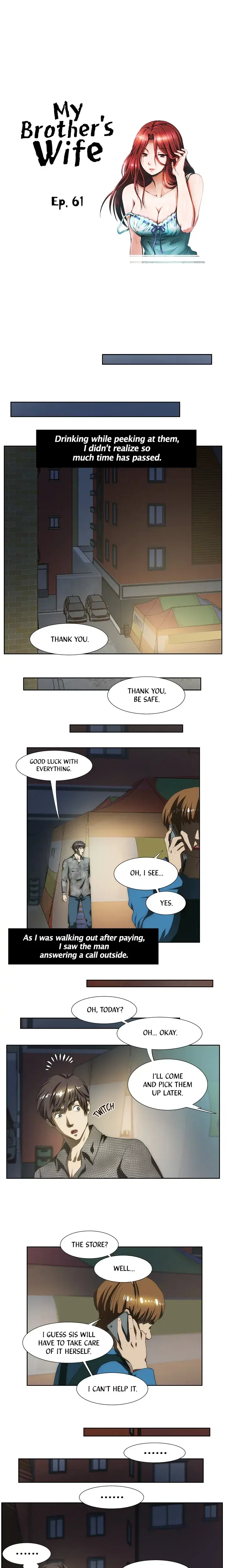 My Brothers Wife Chapter 61 - Page 1