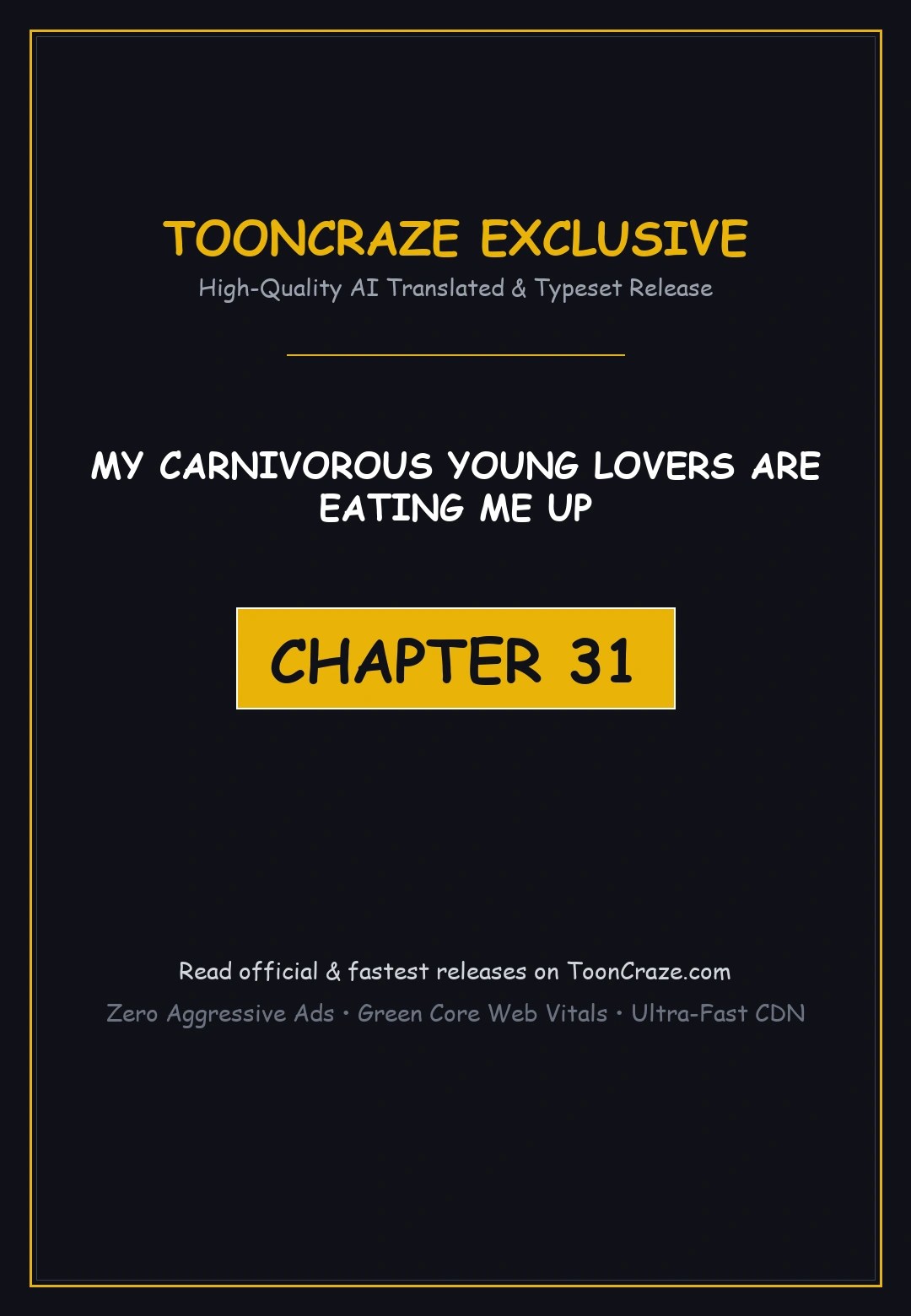 My Carnivorous Young Lovers Are Eating Me Up Chapter 31 - Page 1