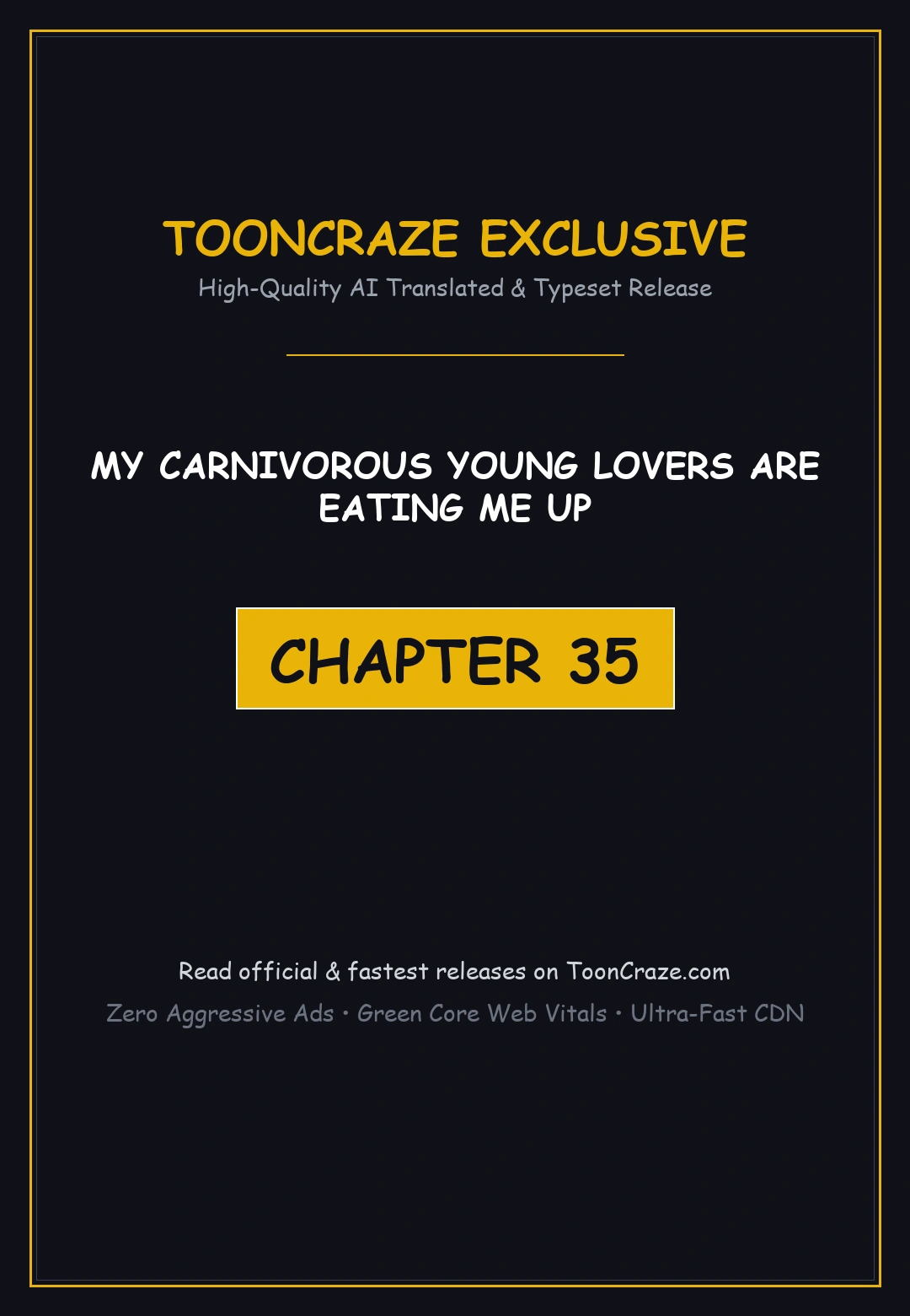 My Carnivorous Young Lovers Are Eating Me Up Chapter 35 - Page 1