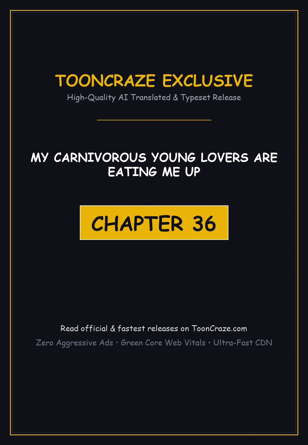 My Carnivorous Young Lovers Are Eating Me Up Chapter 36 - Page 1