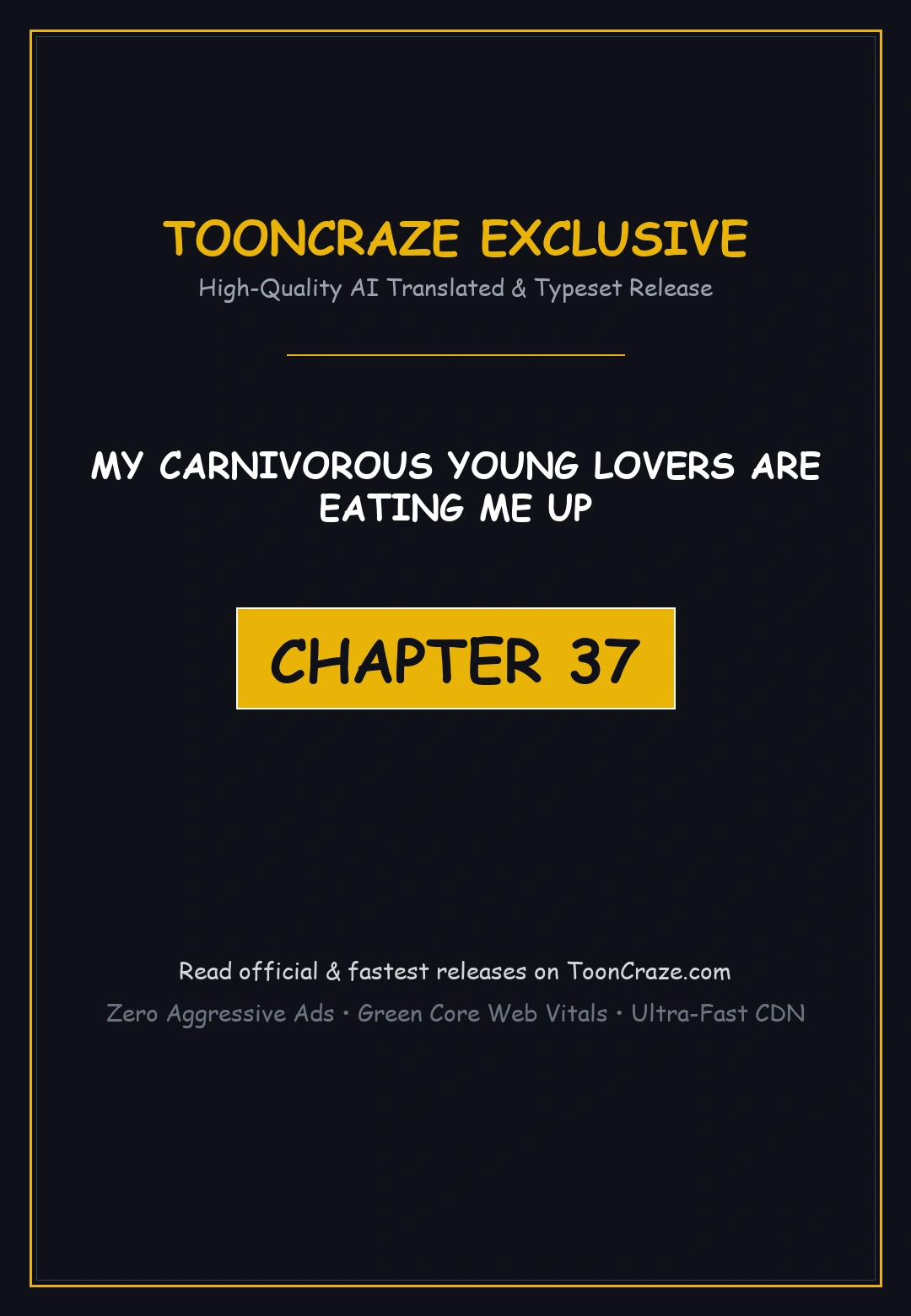 My Carnivorous Young Lovers Are Eating Me Up Chapter 37 - Page 1
