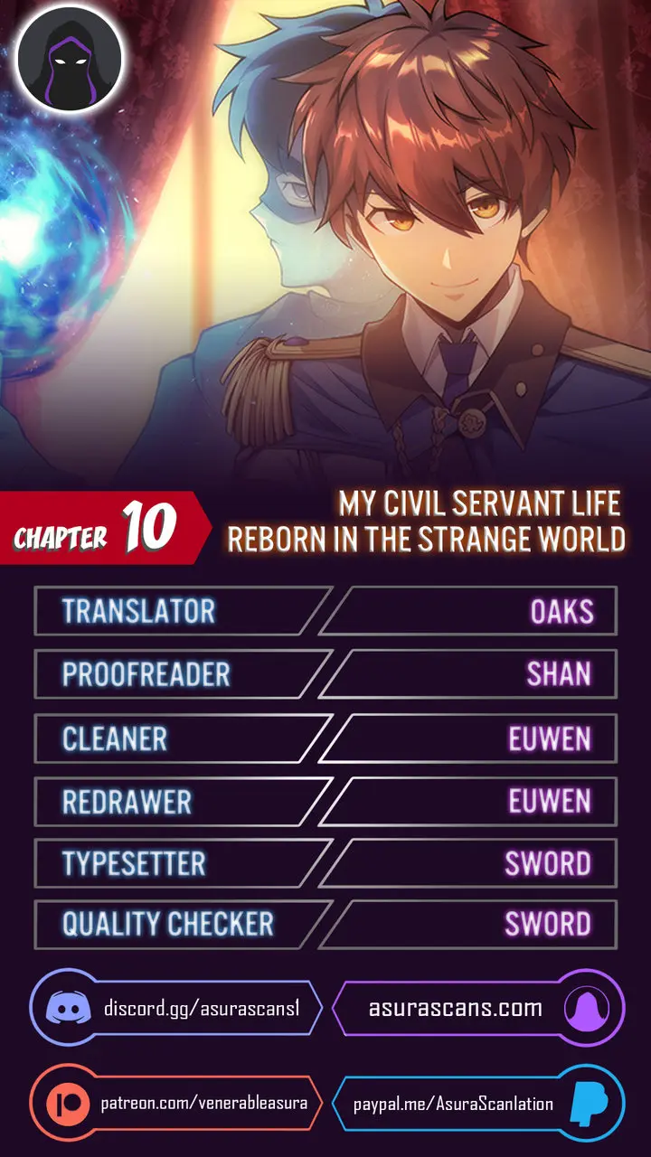 My Civil Servant Life Reborn In The Strange World Beaabc Chapter 10 - Page 1