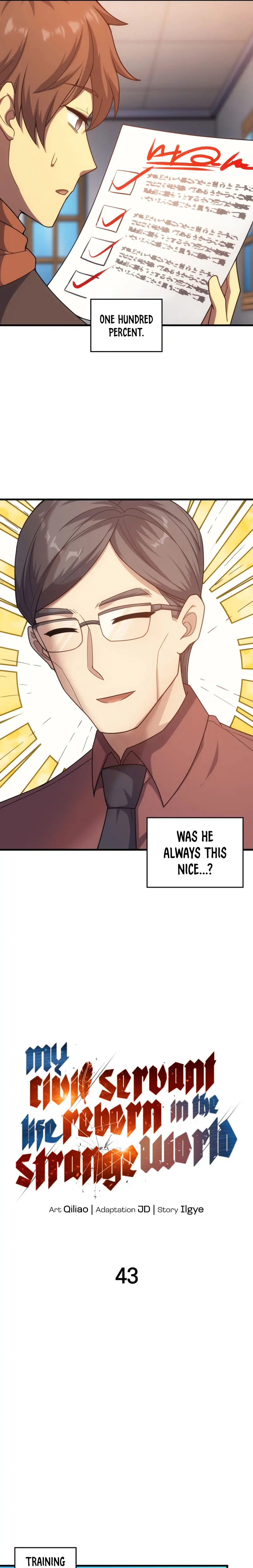 My Civil Servant Life Reborn In The Strange World Beaabc Chapter 43 - Page 5