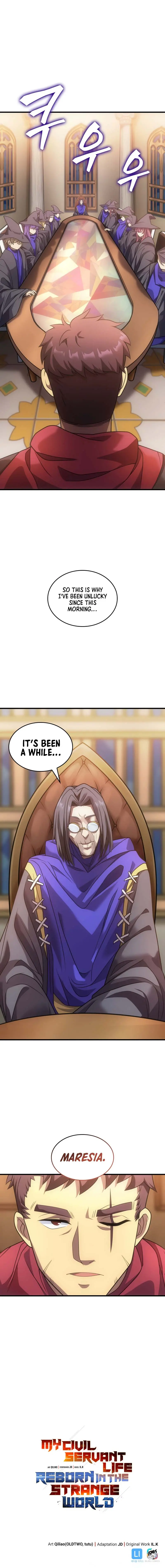 My Civil Servant Life Reborn In The Strange World Beaabc Chapter 63 - Page 11