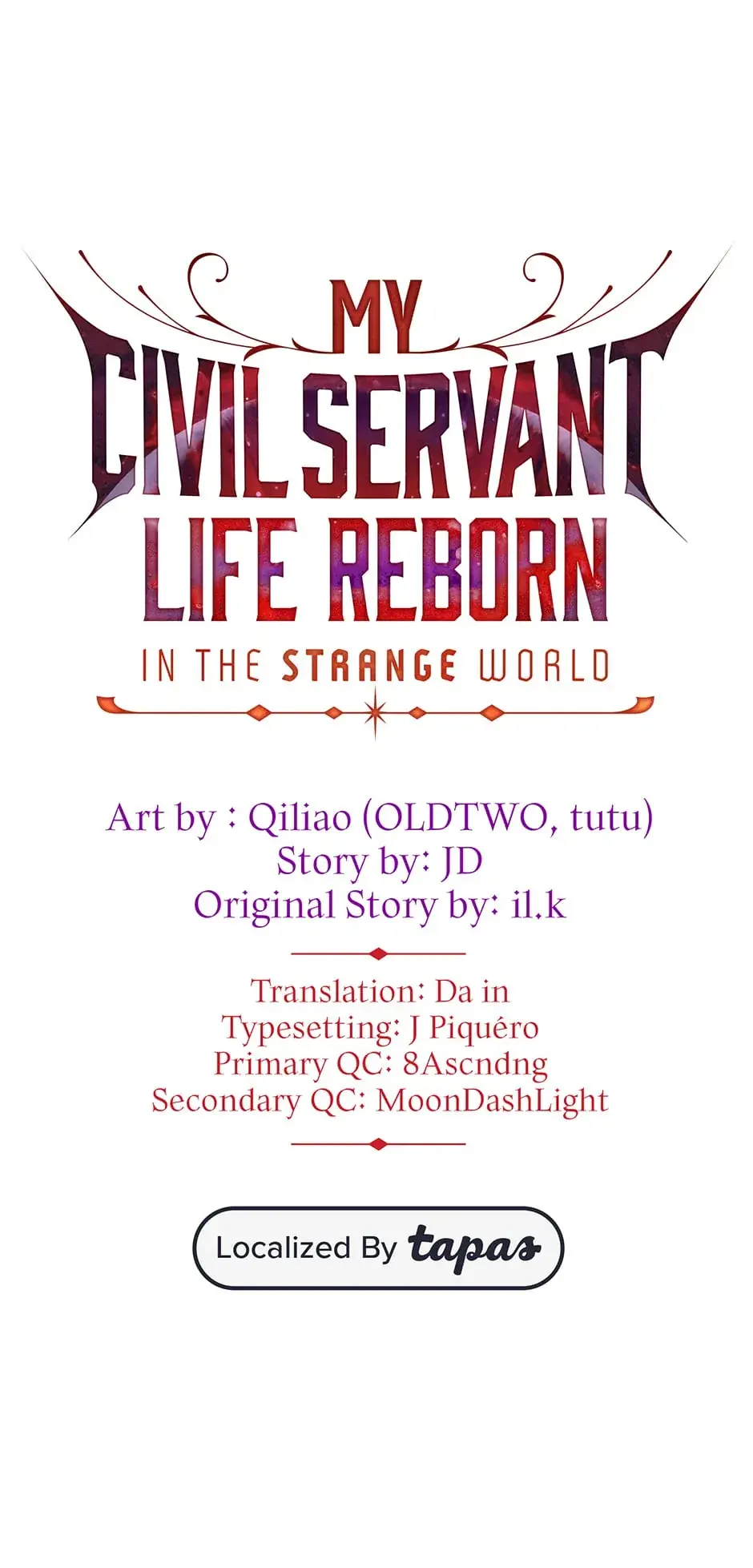 My Civil Servant Life Reborn In The Strange World Beaabc Chapter 80 - Page 1