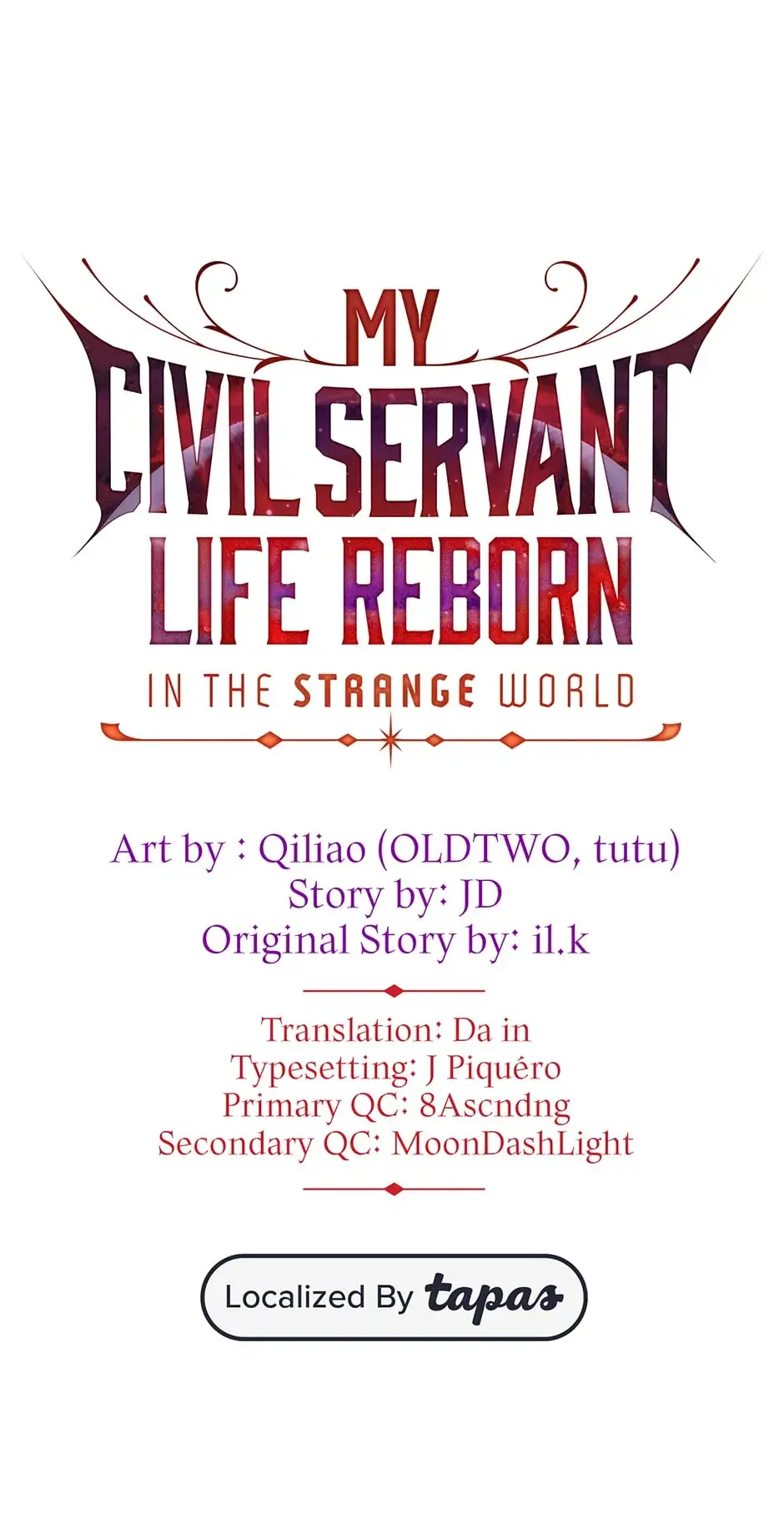 My Civil Servant Life Reborn In The Strange World Beaabc Chapter 81 - Page 1