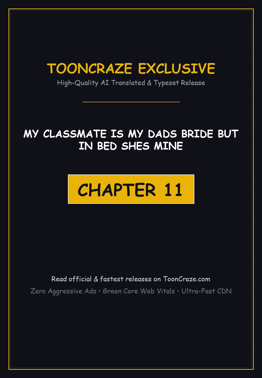 My Classmate Is My Dads Bride But In Bed Shes Mine Chapter 11 - Page 1