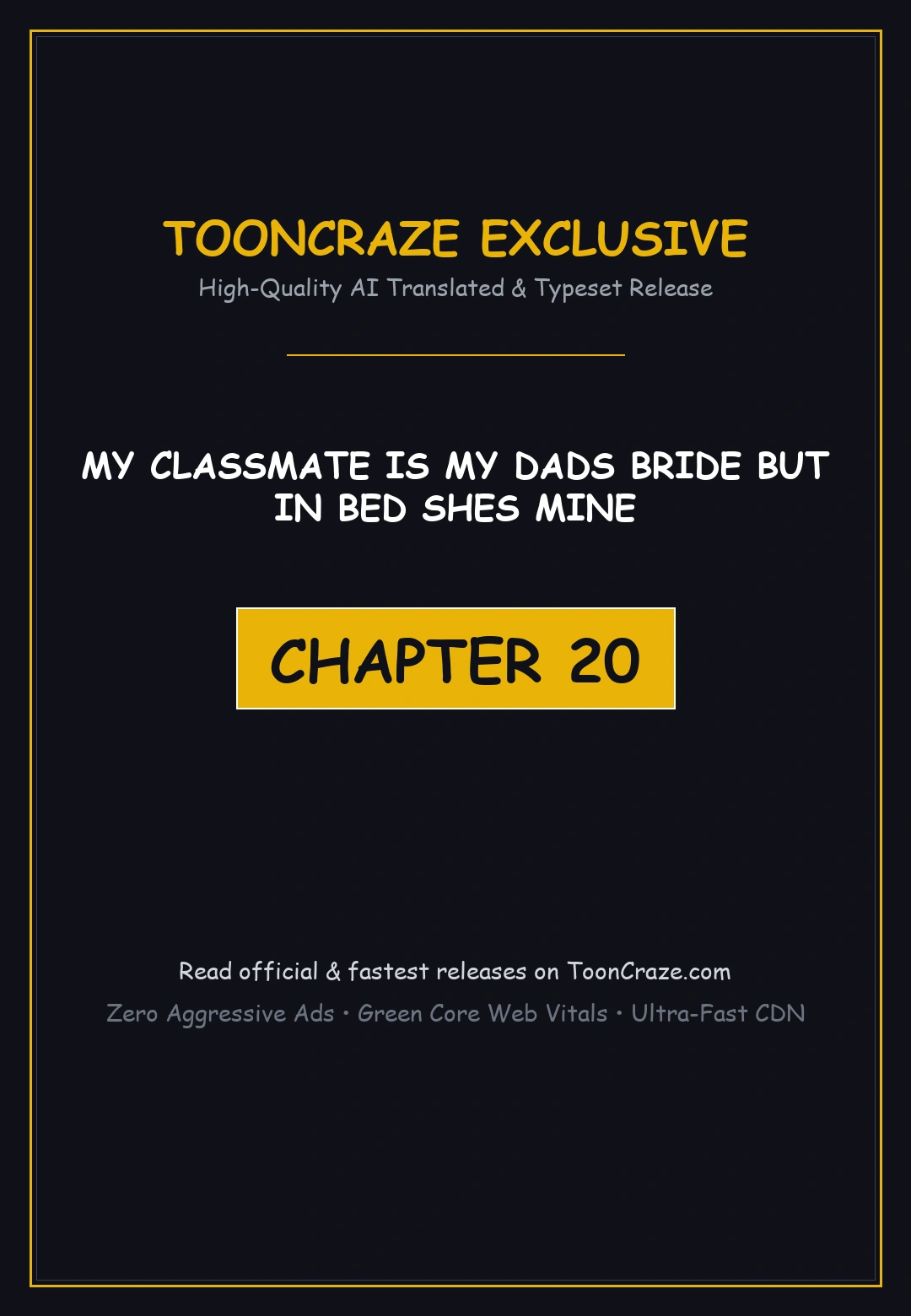 My Classmate Is My Dads Bride But In Bed Shes Mine Chapter 20 - Page 1