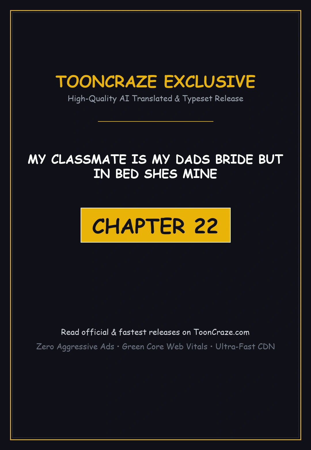 My Classmate Is My Dads Bride But In Bed Shes Mine Chapter 22 - Page 1