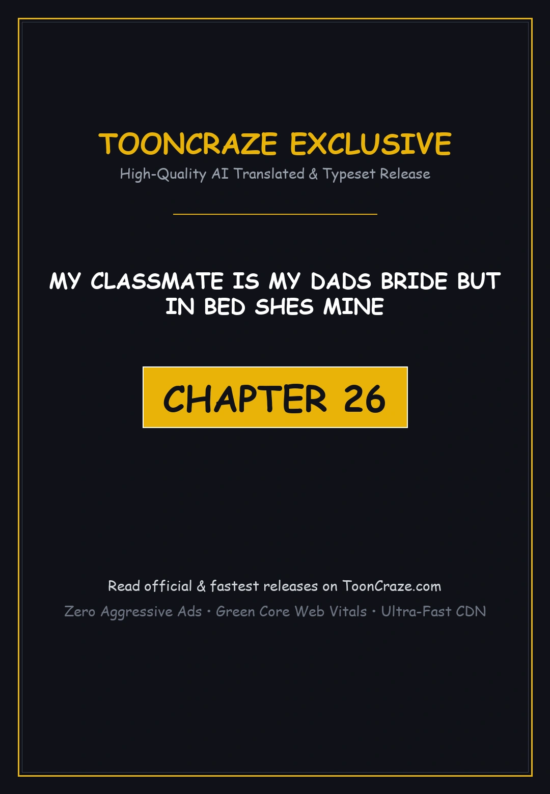 My Classmate Is My Dads Bride But In Bed Shes Mine Chapter 26 - Page 1