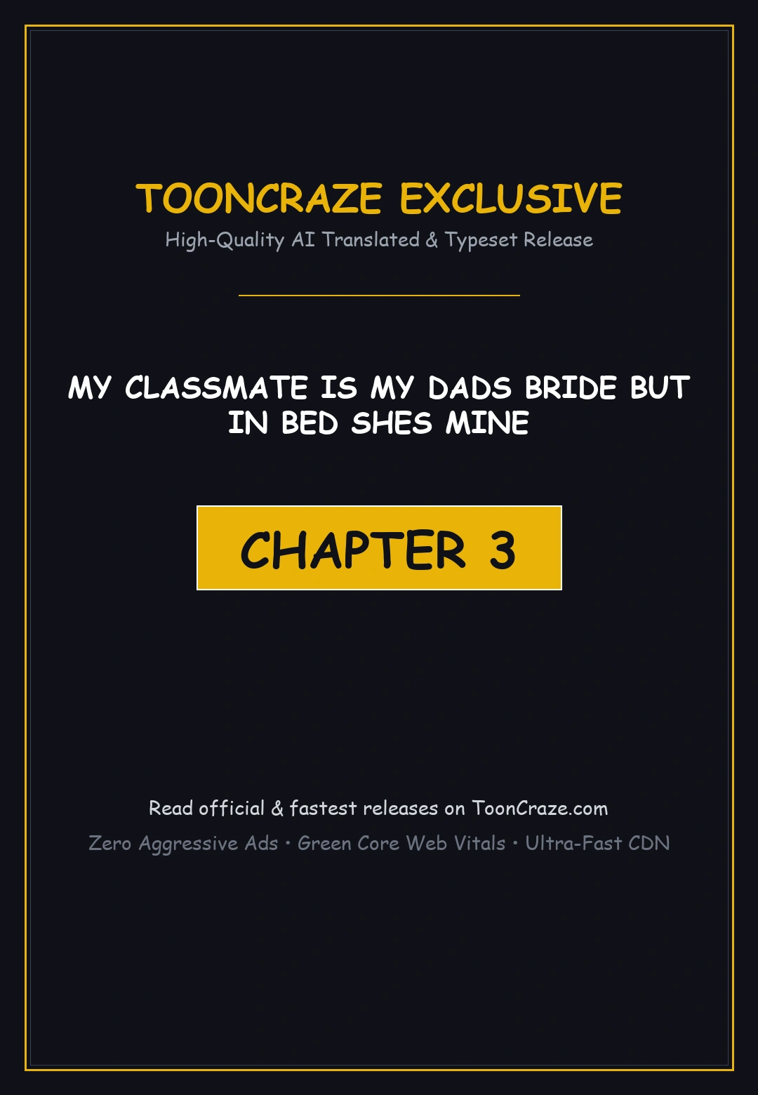 My Classmate Is My Dads Bride But In Bed Shes Mine Chapter 3 - Page 1