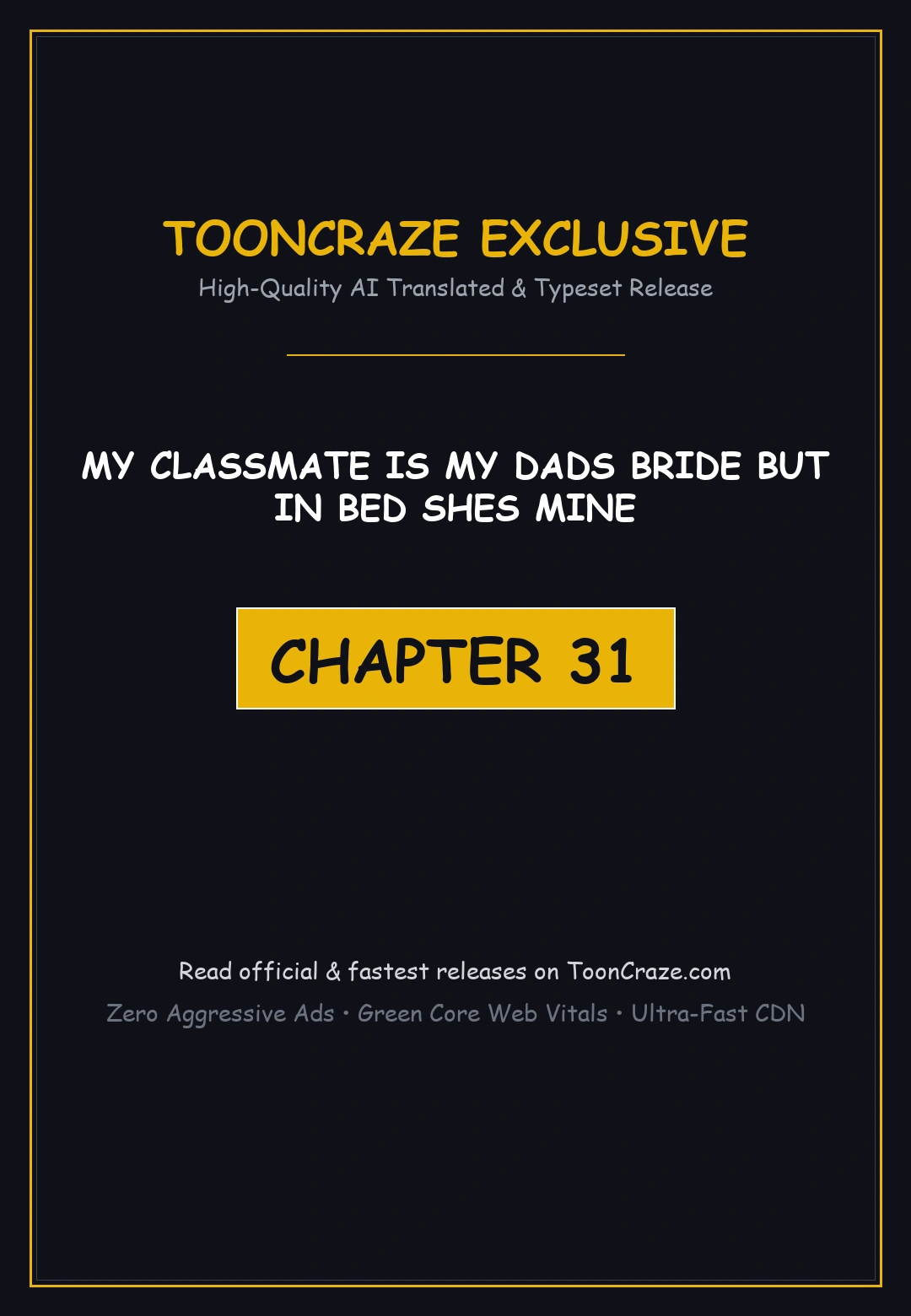 My Classmate Is My Dads Bride But In Bed Shes Mine Chapter 31 - Page 1