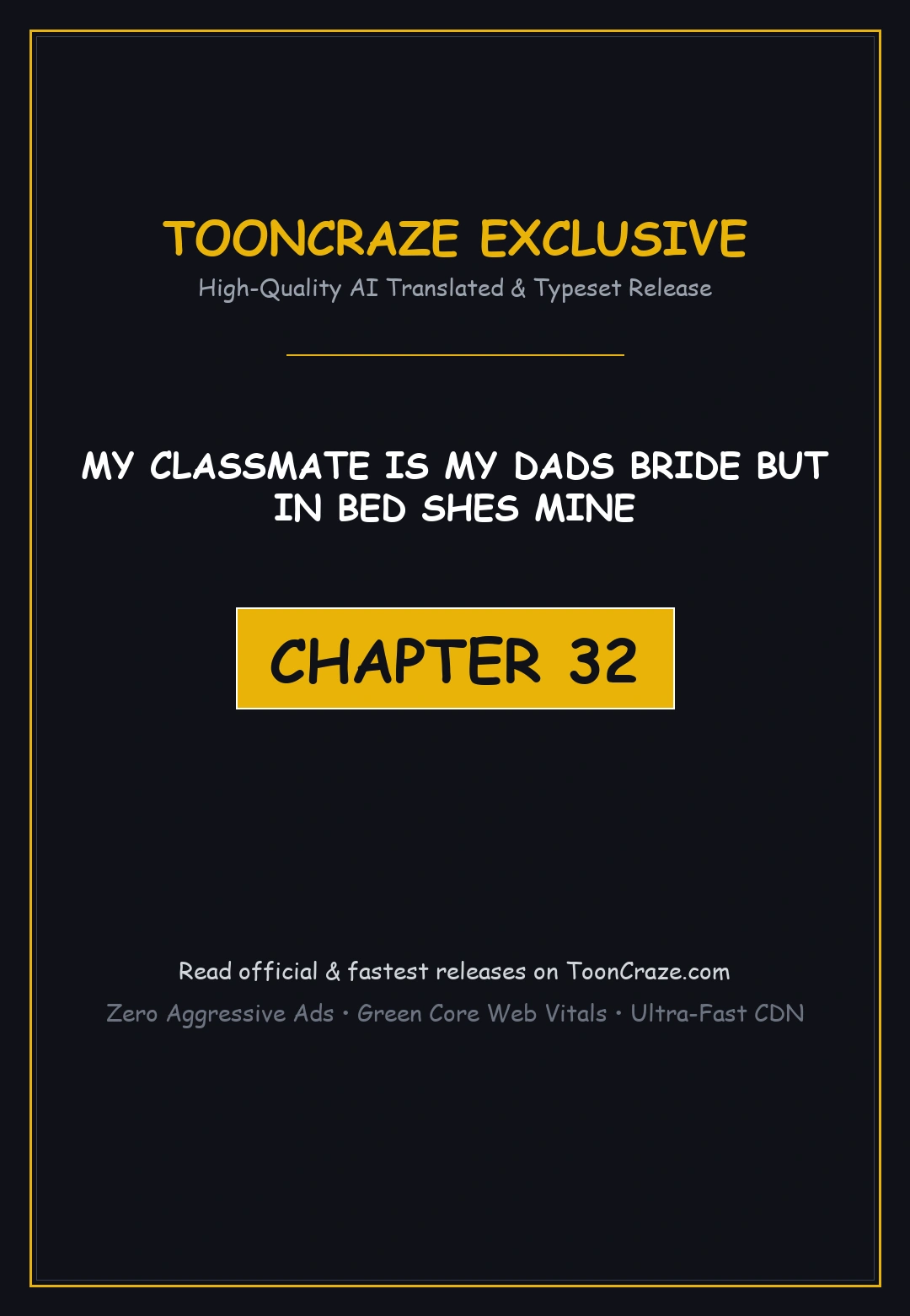 My Classmate Is My Dads Bride But In Bed Shes Mine Chapter 32 - Page 1