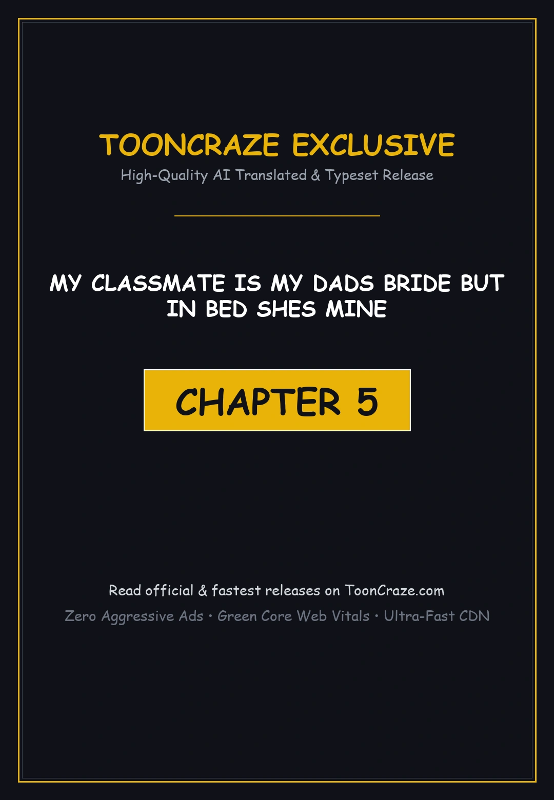 My Classmate Is My Dads Bride But In Bed Shes Mine Chapter 5 - Page 1