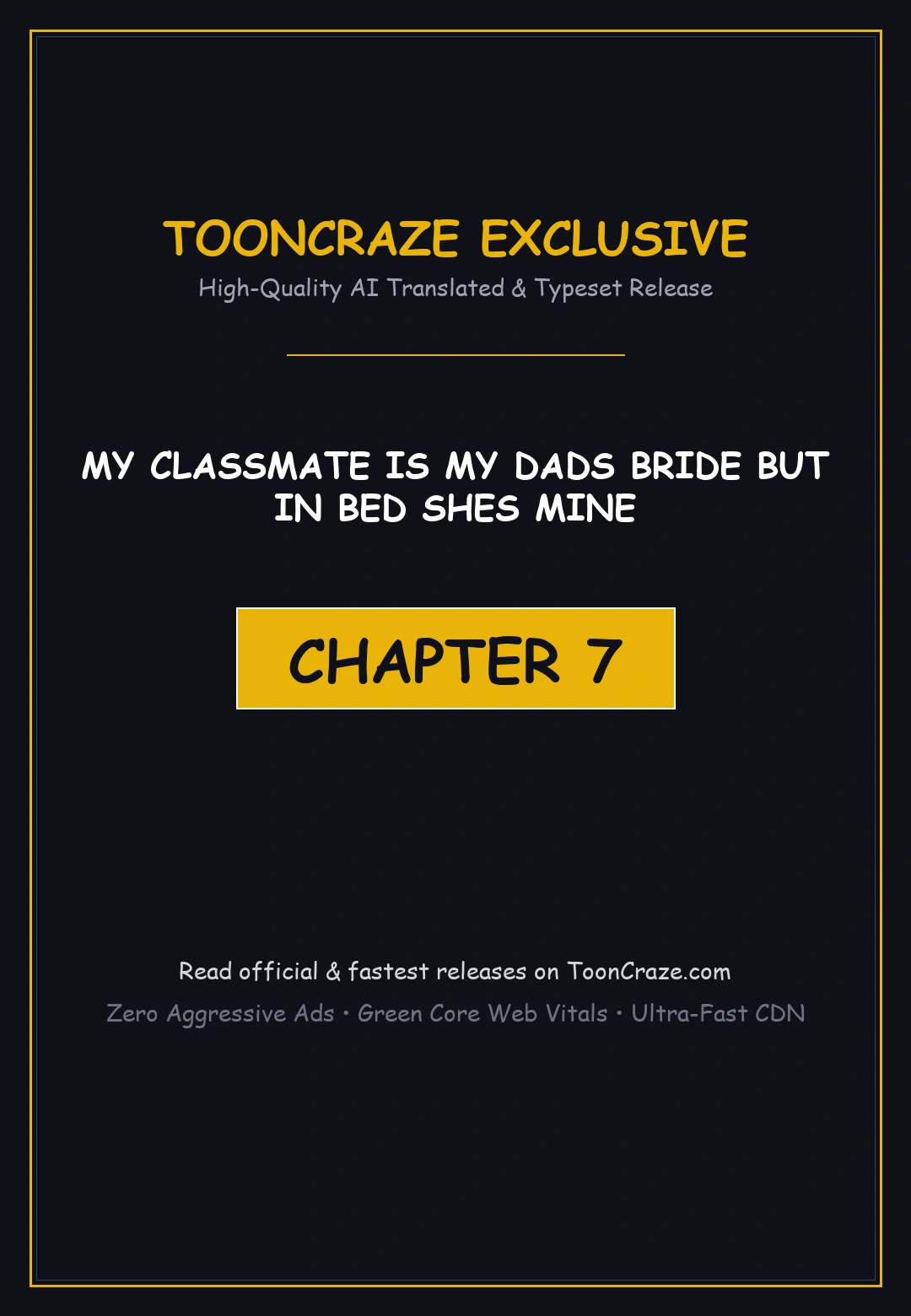 My Classmate Is My Dads Bride But In Bed Shes Mine Chapter 7 - Page 1