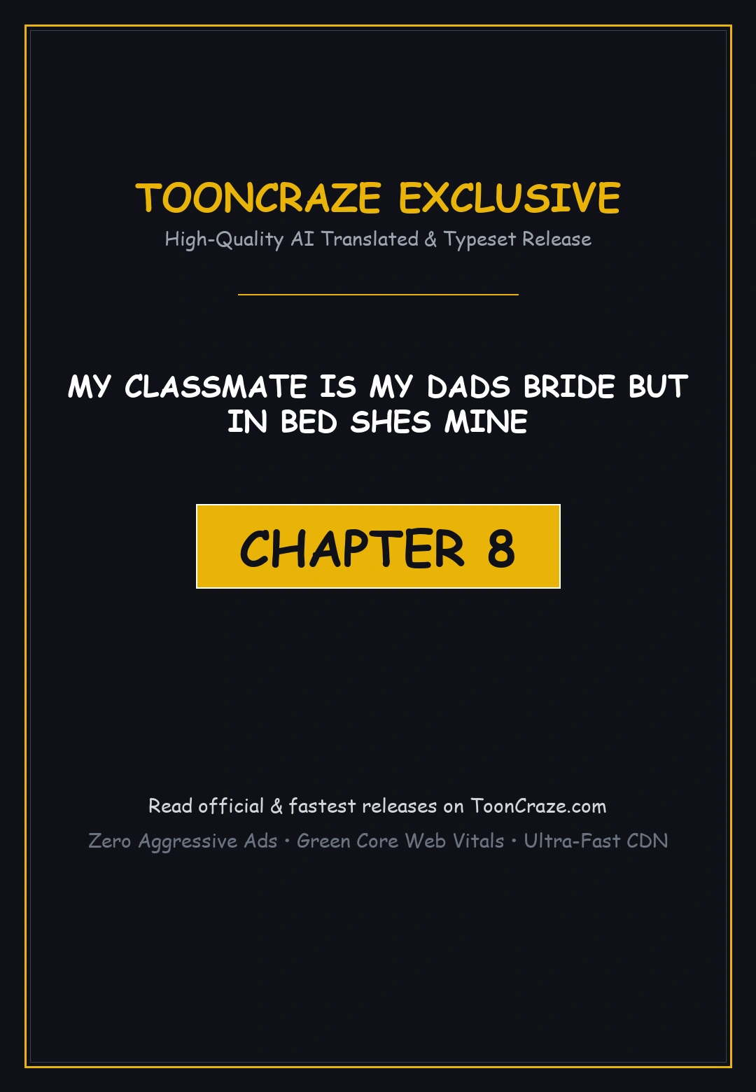 My Classmate Is My Dads Bride But In Bed Shes Mine Chapter 8 - Page 1