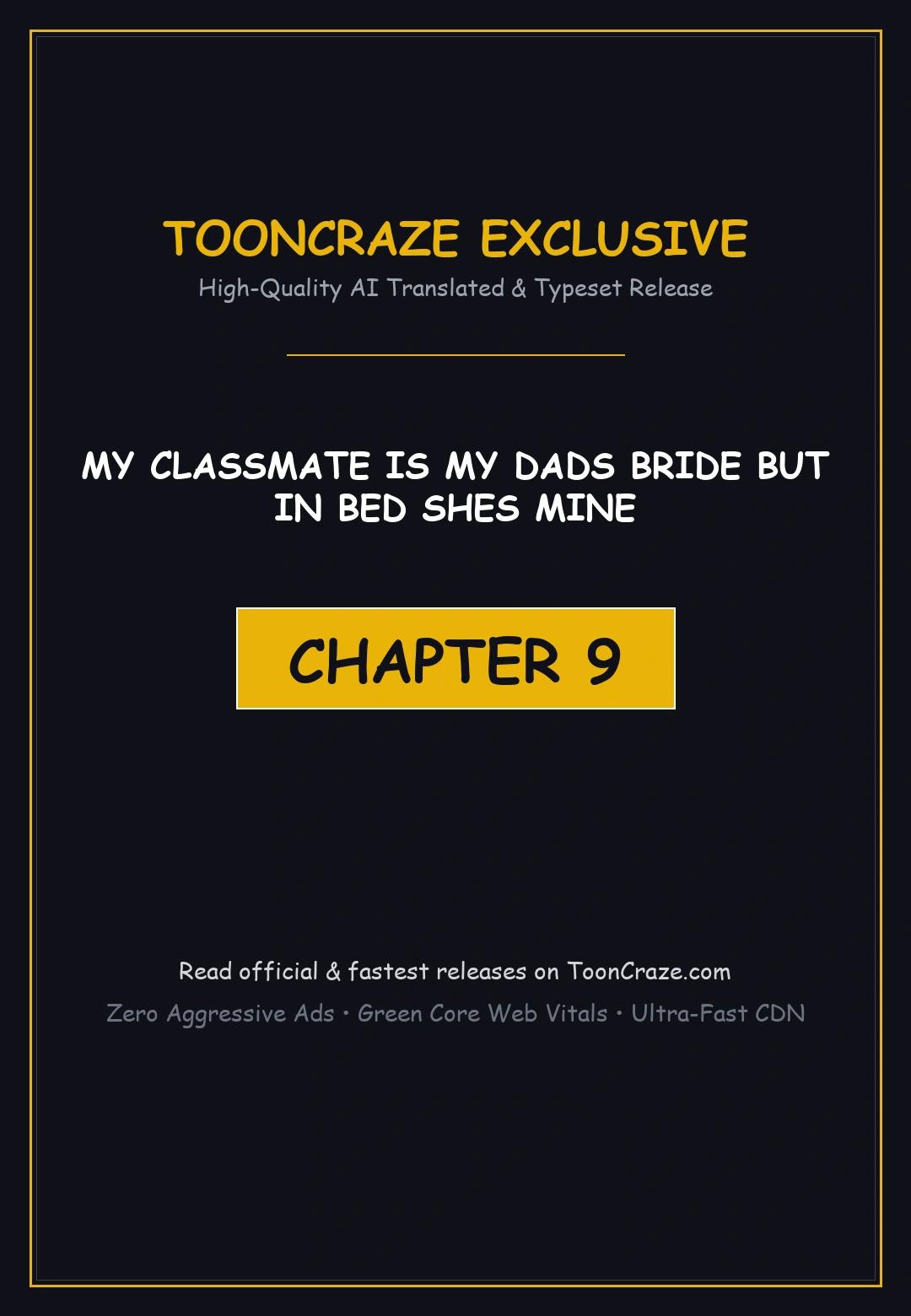 My Classmate Is My Dads Bride But In Bed Shes Mine Chapter 9 - Page 1