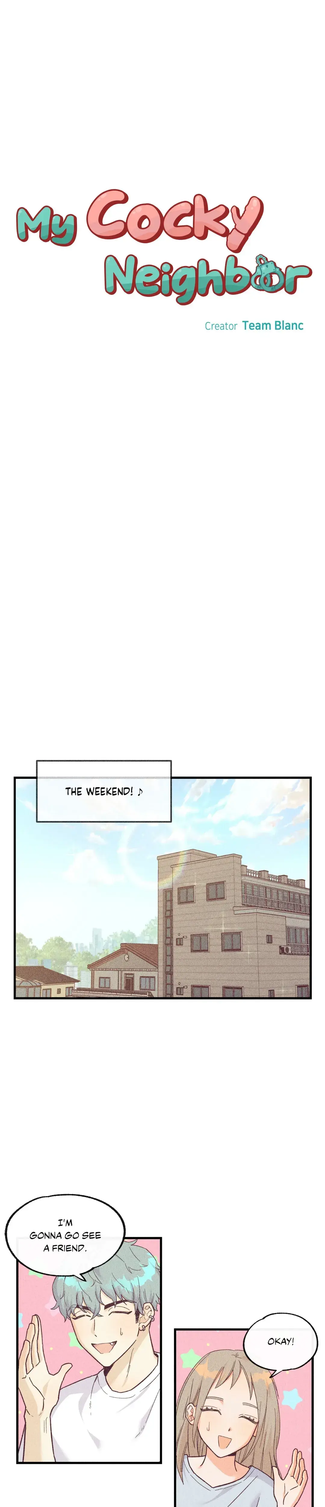 My Cocky Neighbor Chapter 20 - Page 1