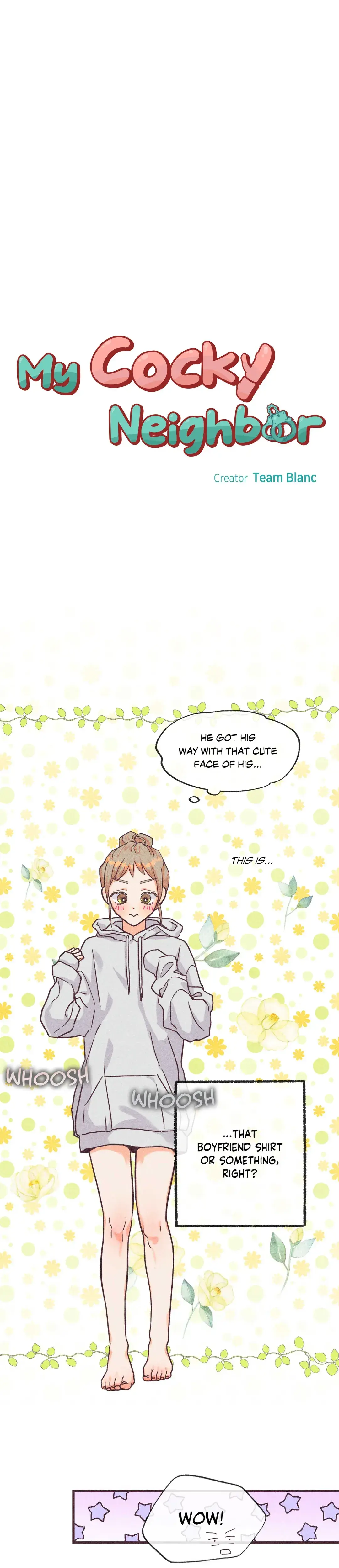 My Cocky Neighbor Chapter 31 - Page 1