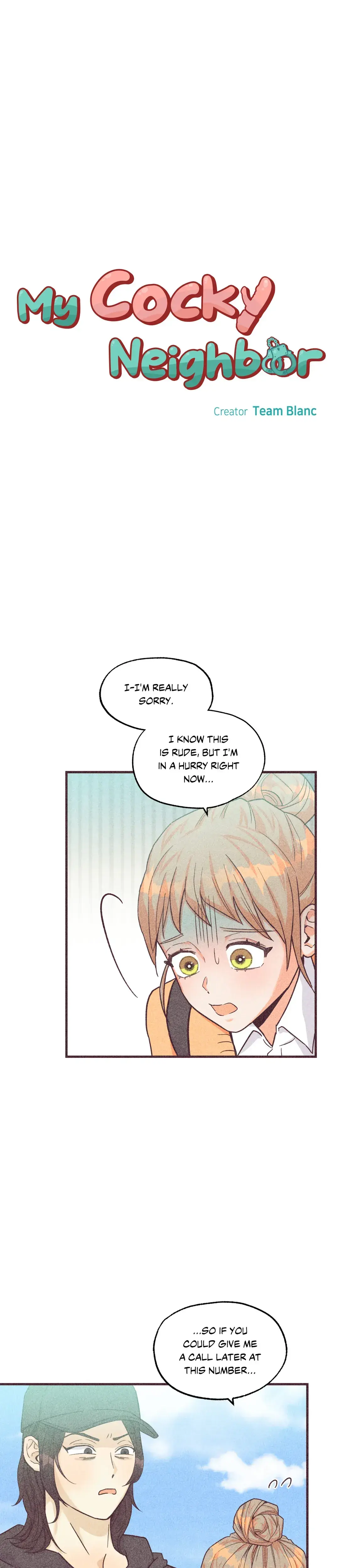 My Cocky Neighbor Chapter 36 - Page 1