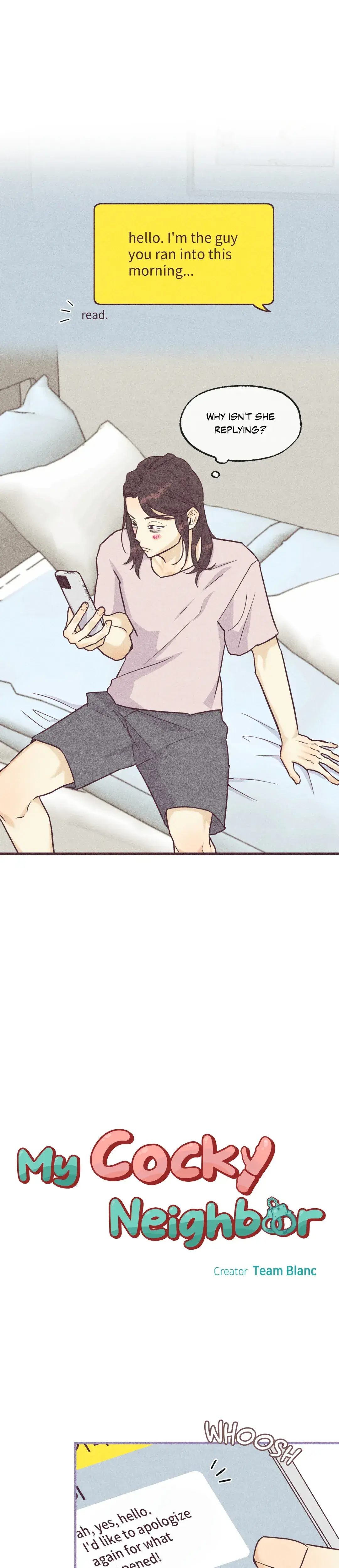 My Cocky Neighbor Chapter 37 - Page 1