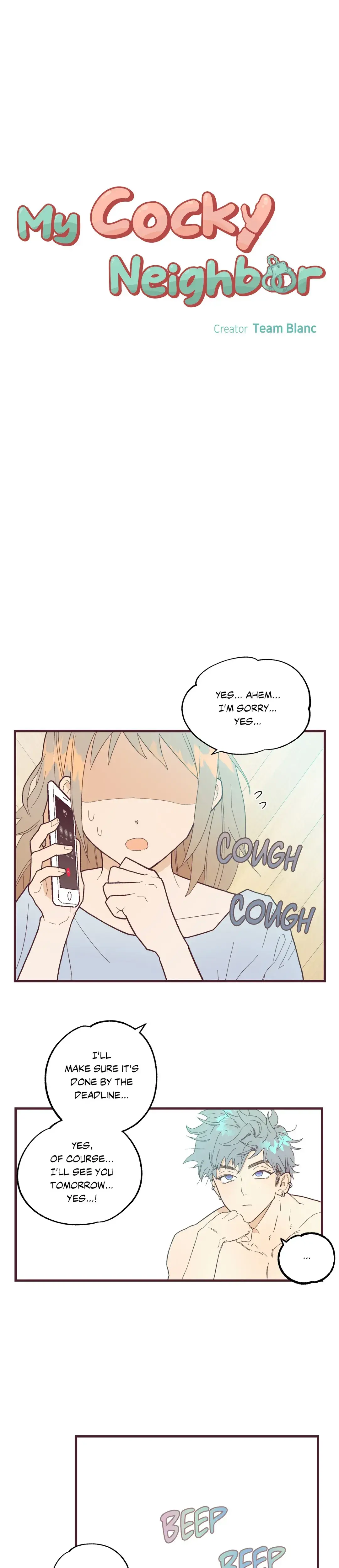 My Cocky Neighbor Chapter 6 - Page 1