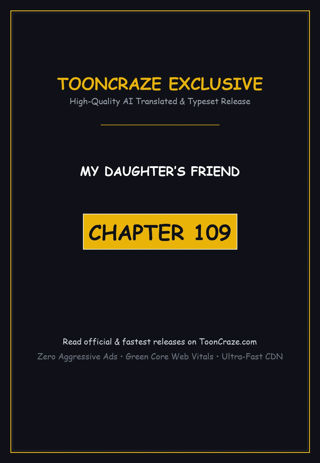 My Daughters Friend Chapter 109 - Page 1