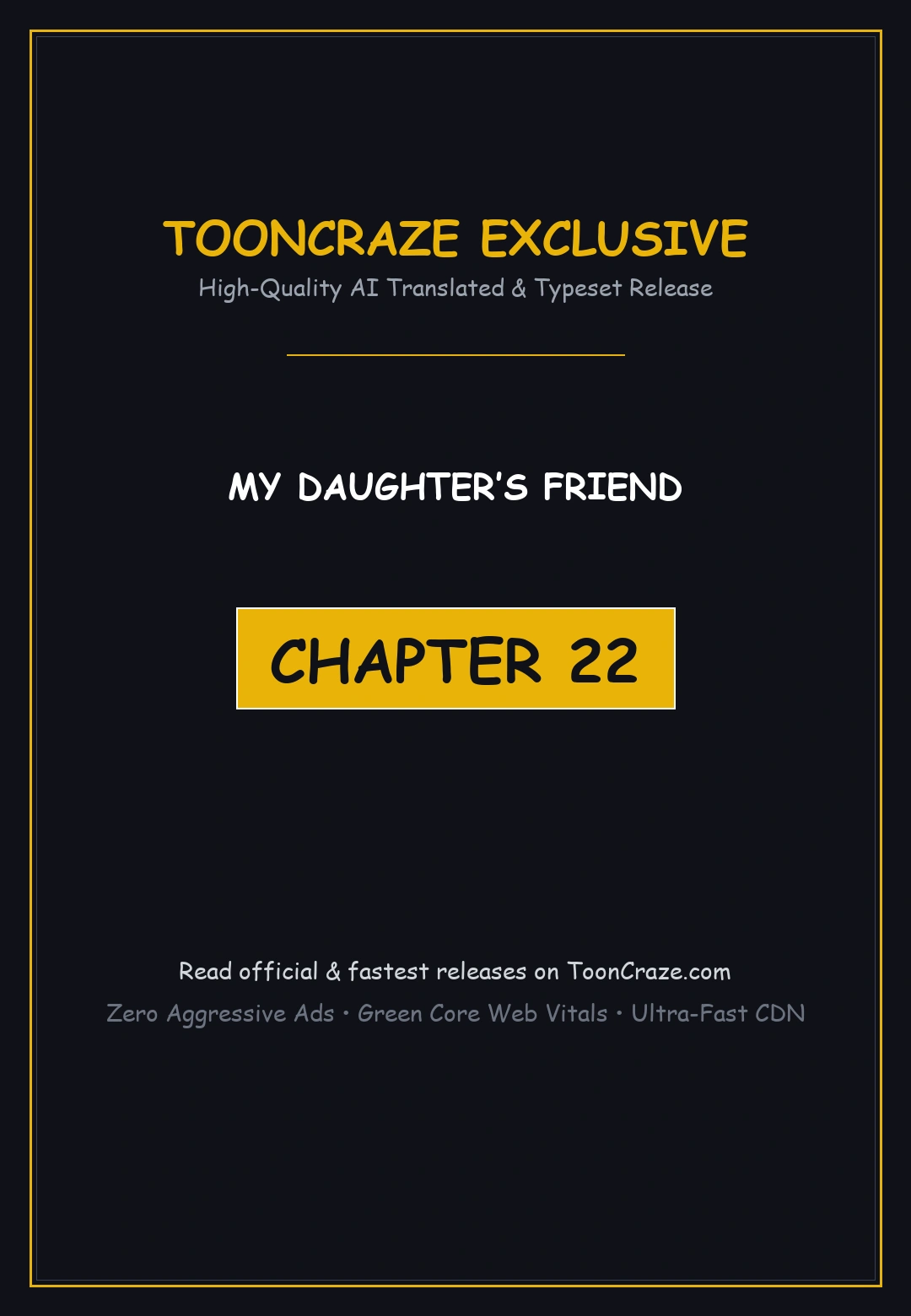 My Daughters Friend Chapter 22 - Page 1