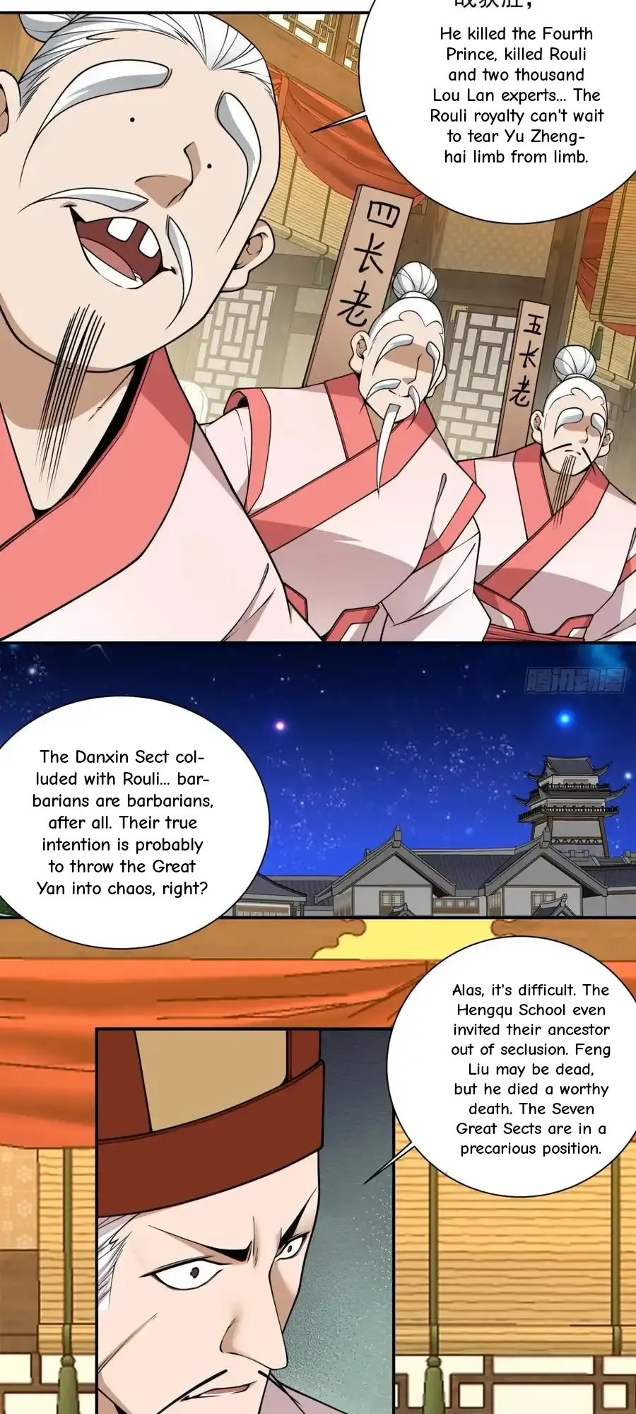 My Disciples Are All Big Villains Chapter 414 - Page 33