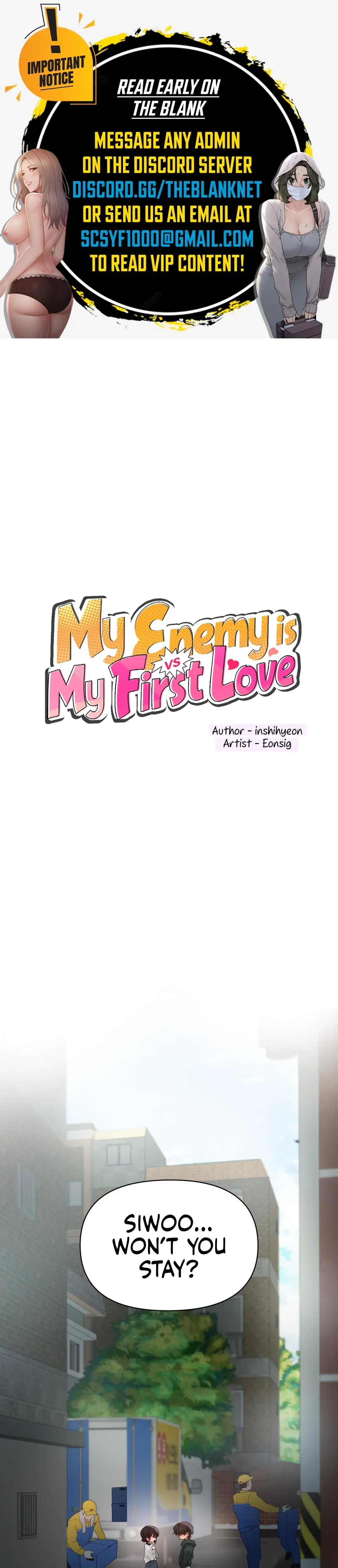 My Enemy Is My First Love Chapter 10 - Page 1