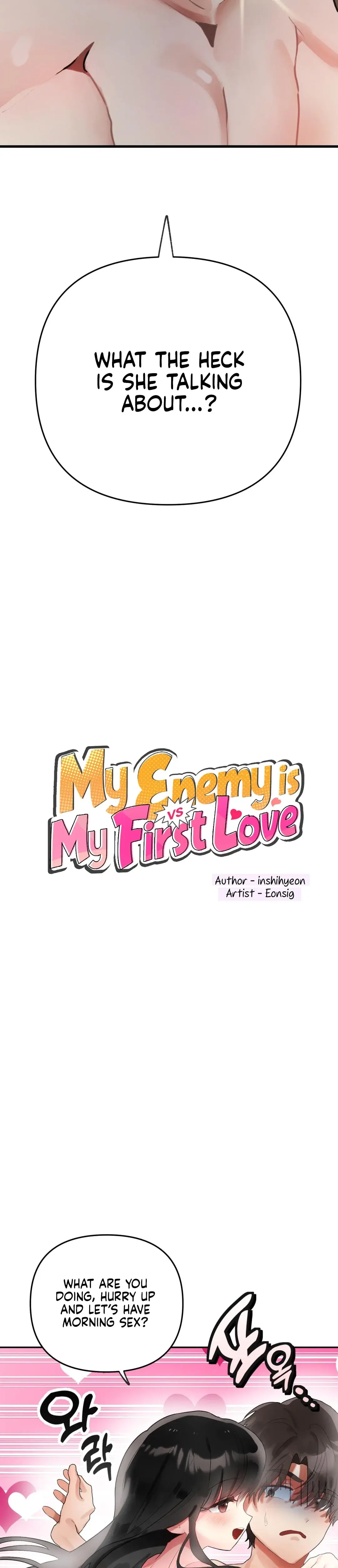 My Enemy Is My First Love Chapter 2 - Page 3